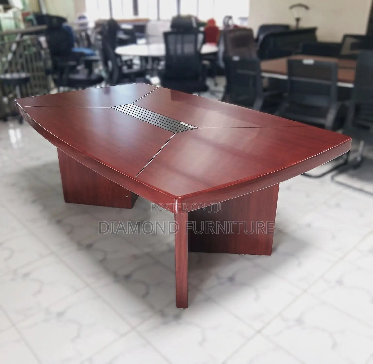 Office Furniture; Executive 2.4m Wooden Boardroom Table