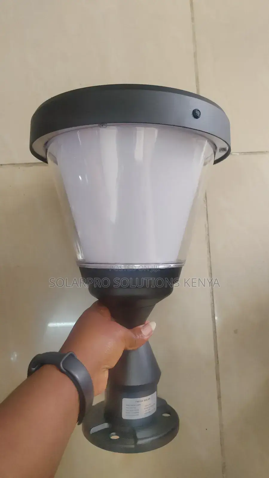 High Double Glass Solar Lights
