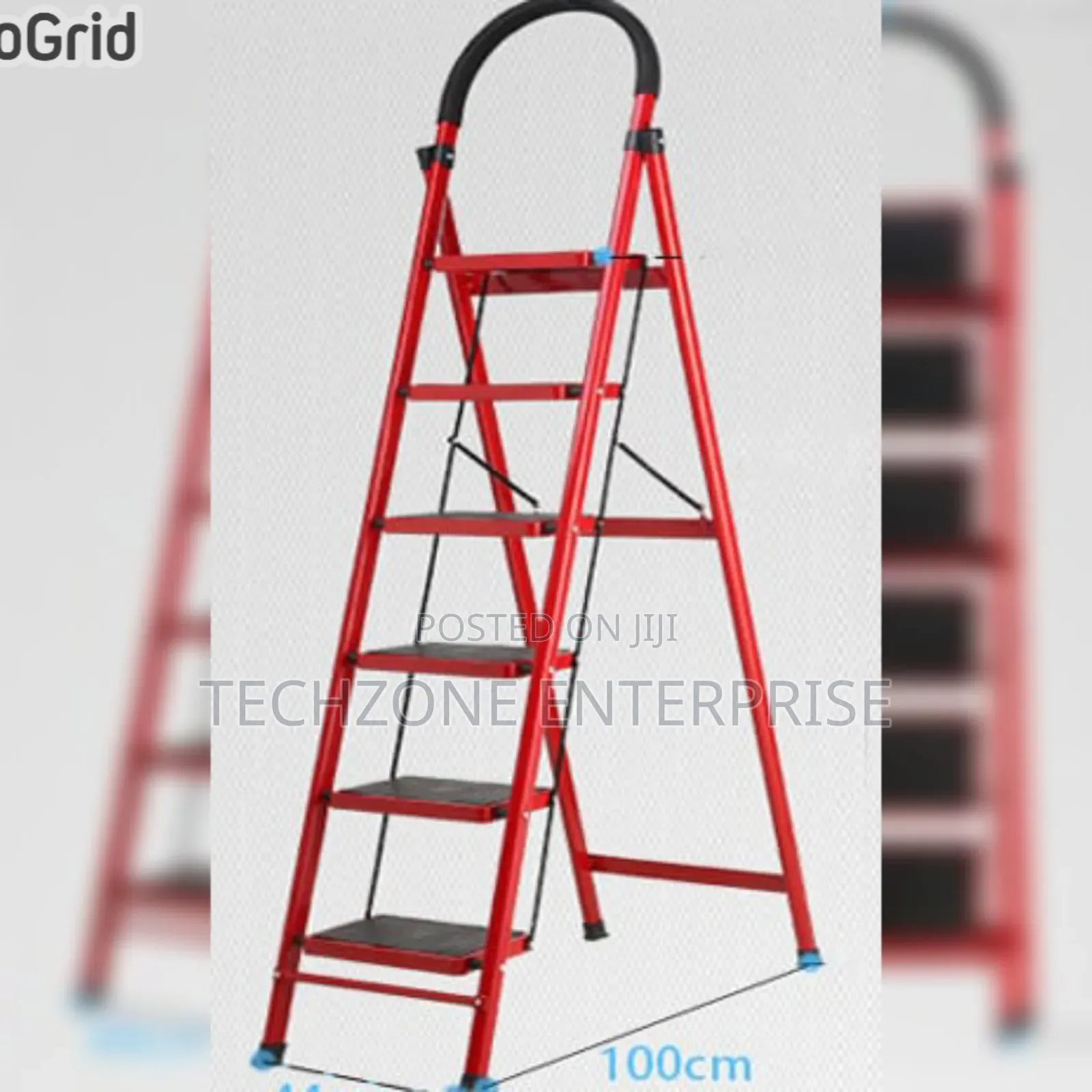 High Quality 6 Step Steel Ladder