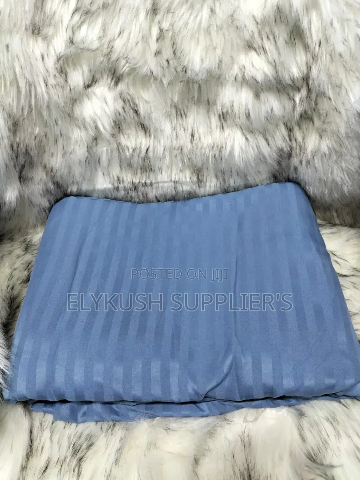 Extra King Size Strippedcotton Bedsheet*
 Size: *7*8 (250*270cm)*