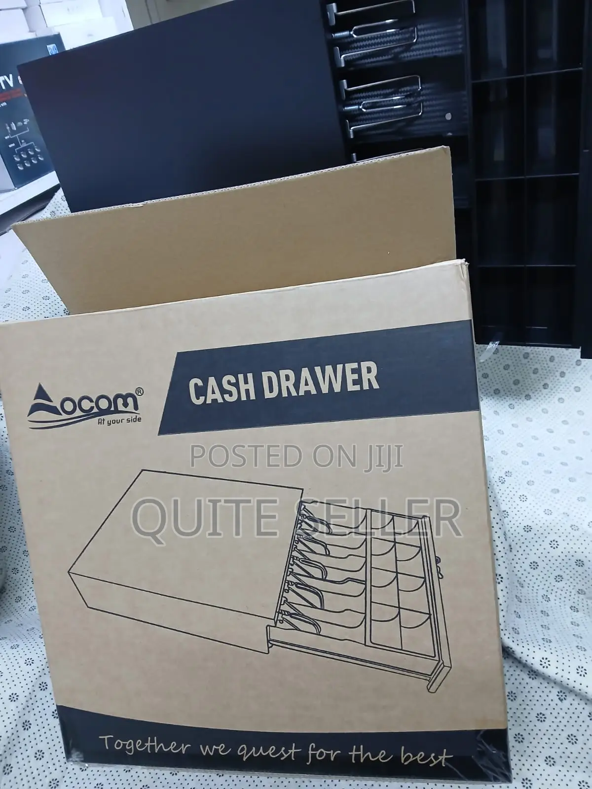 5tray Metal Pos Cash Drawercash Register Drawer;Cash Box;Money Drawer