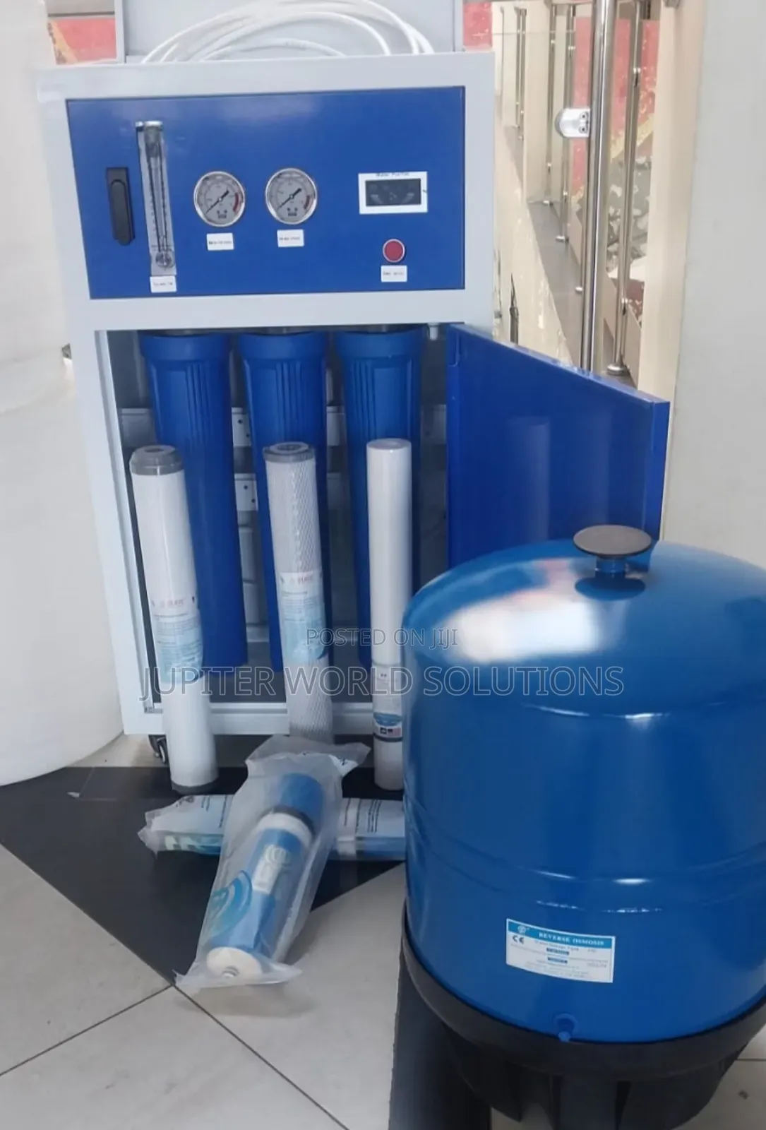 100 L/Hr Reverse Osmosis System