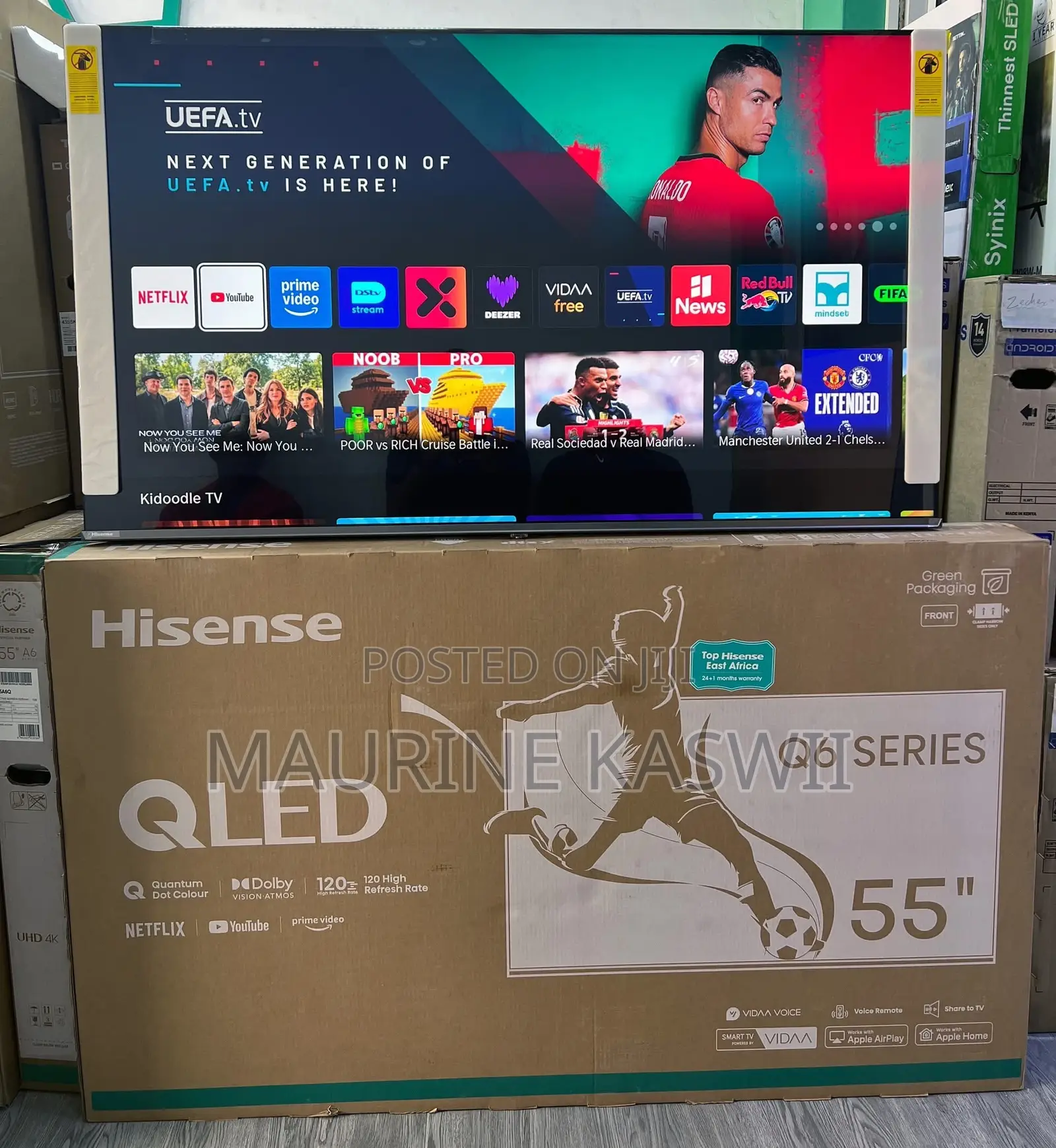 Hisense 55 Inch Qled Smart Tv 55q6n-2025