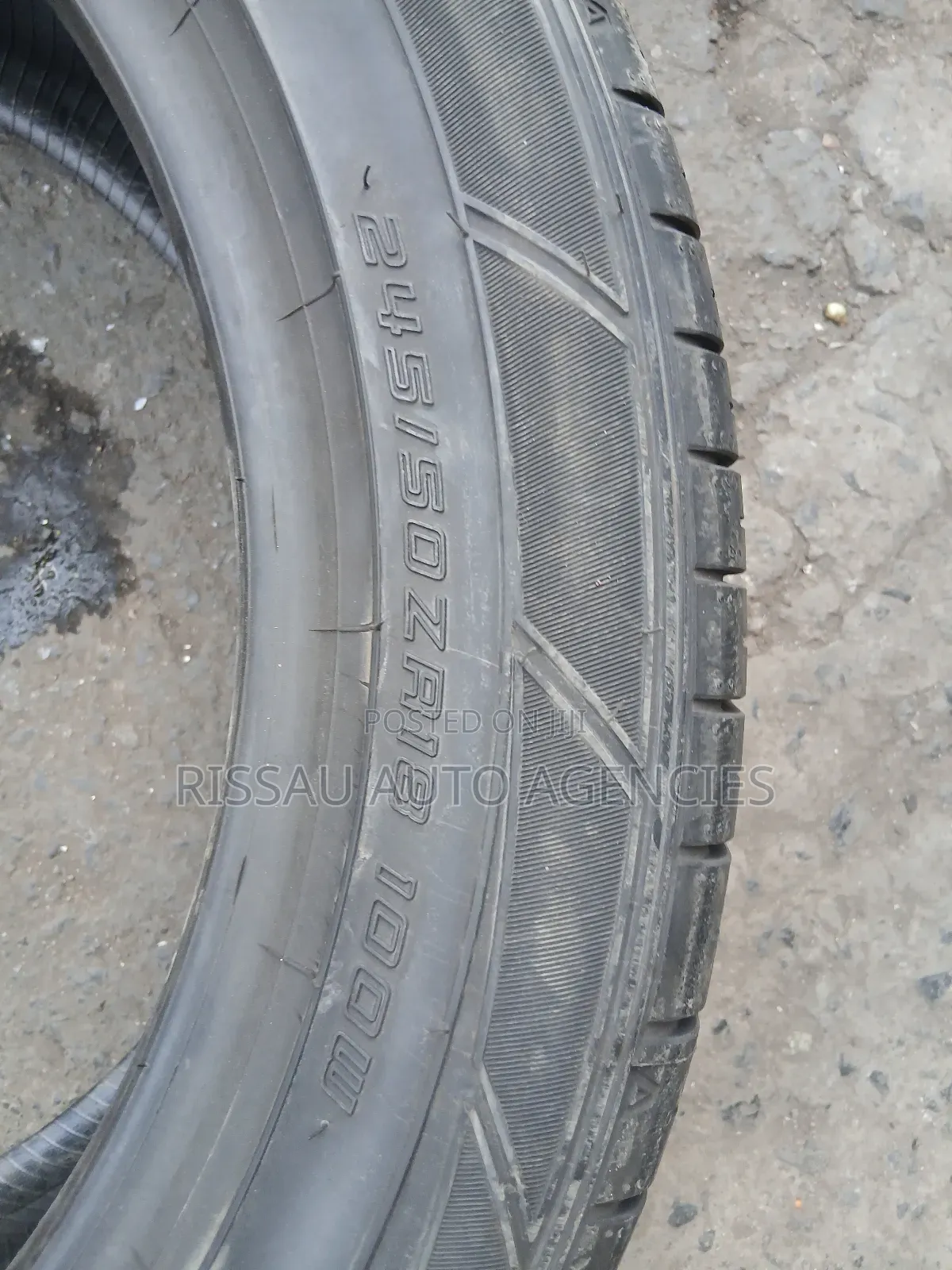 245/50 R 18 Sp Sport Tyres Made in Japan.