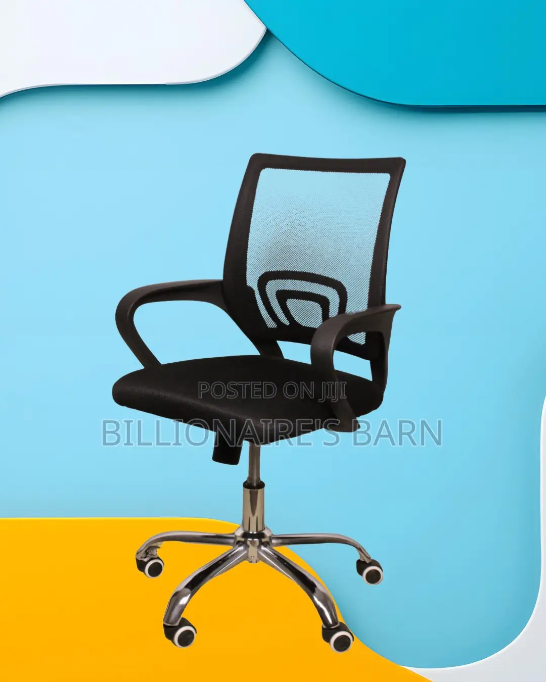 Orthopedic Secretarial Mesh Office Chair — All-Day Comfort