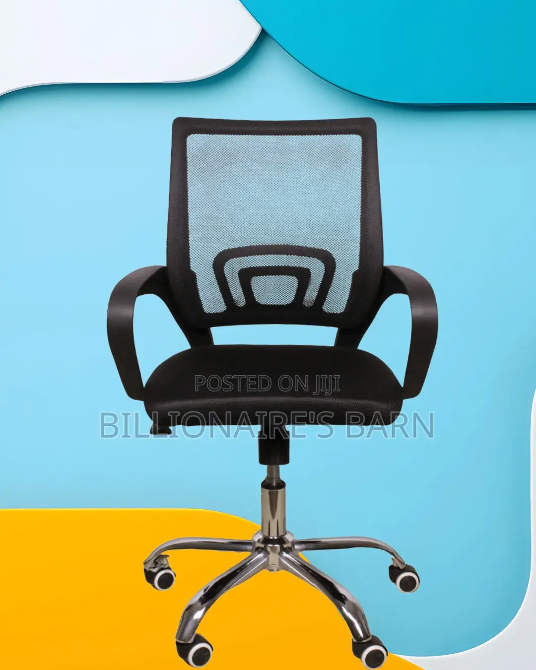 Orthopedic Secretarial Mesh Office Chair — All-Day Comfort