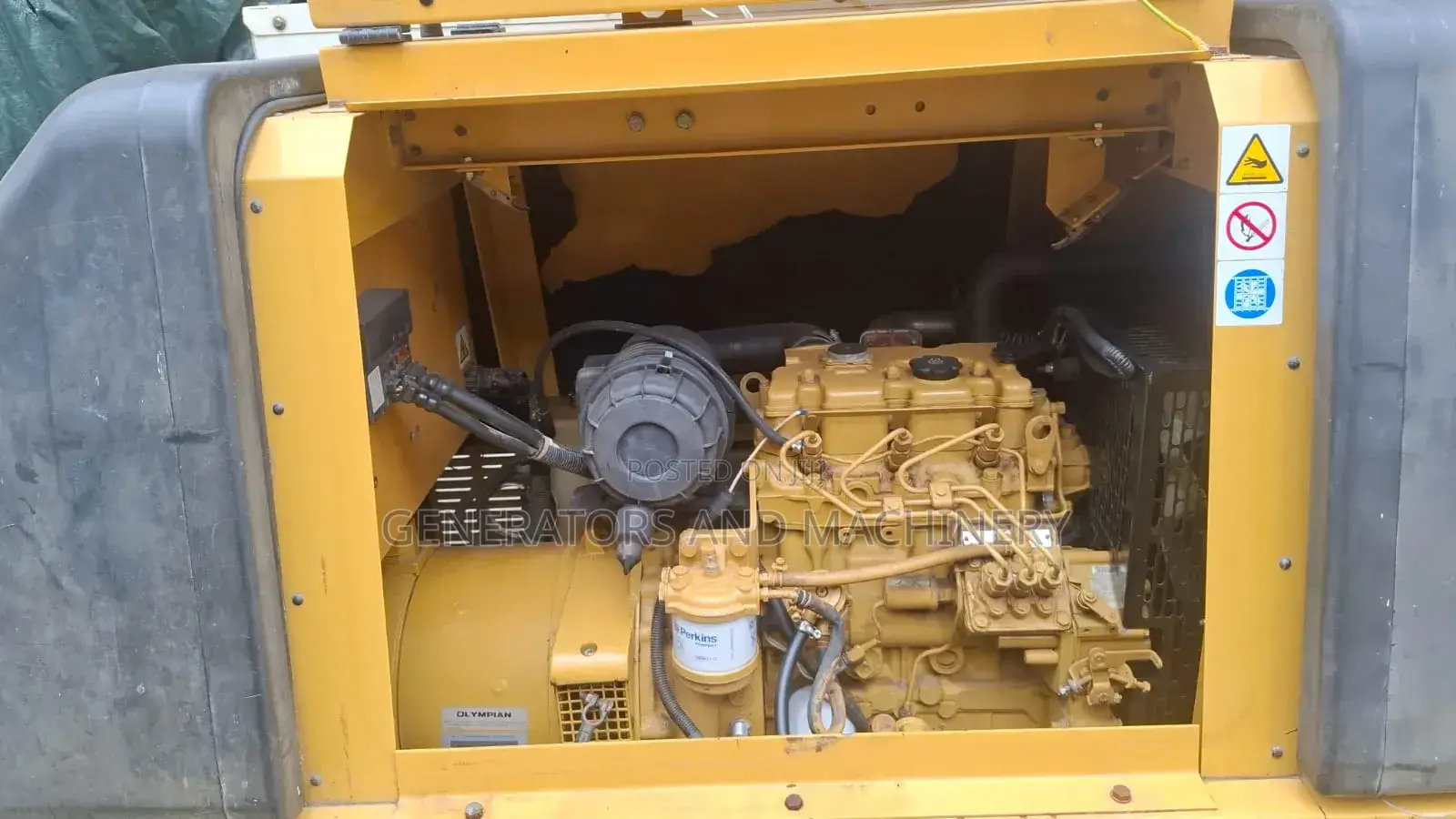 13.5kva Olympian Ex Uk Generator