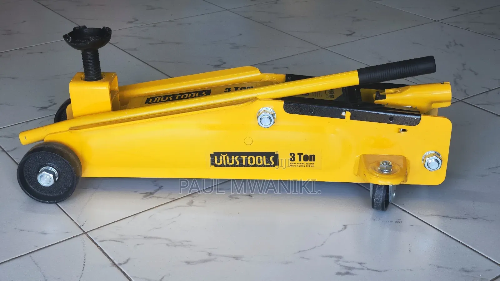 3 Tonne Hydraulic Trolley Jack for Garage Car Repair