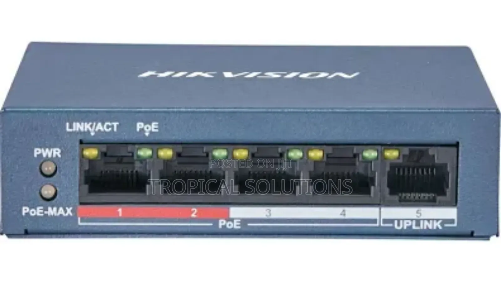 Hikvision 4 Port Ds-3e0105p-E/M Poe Switch