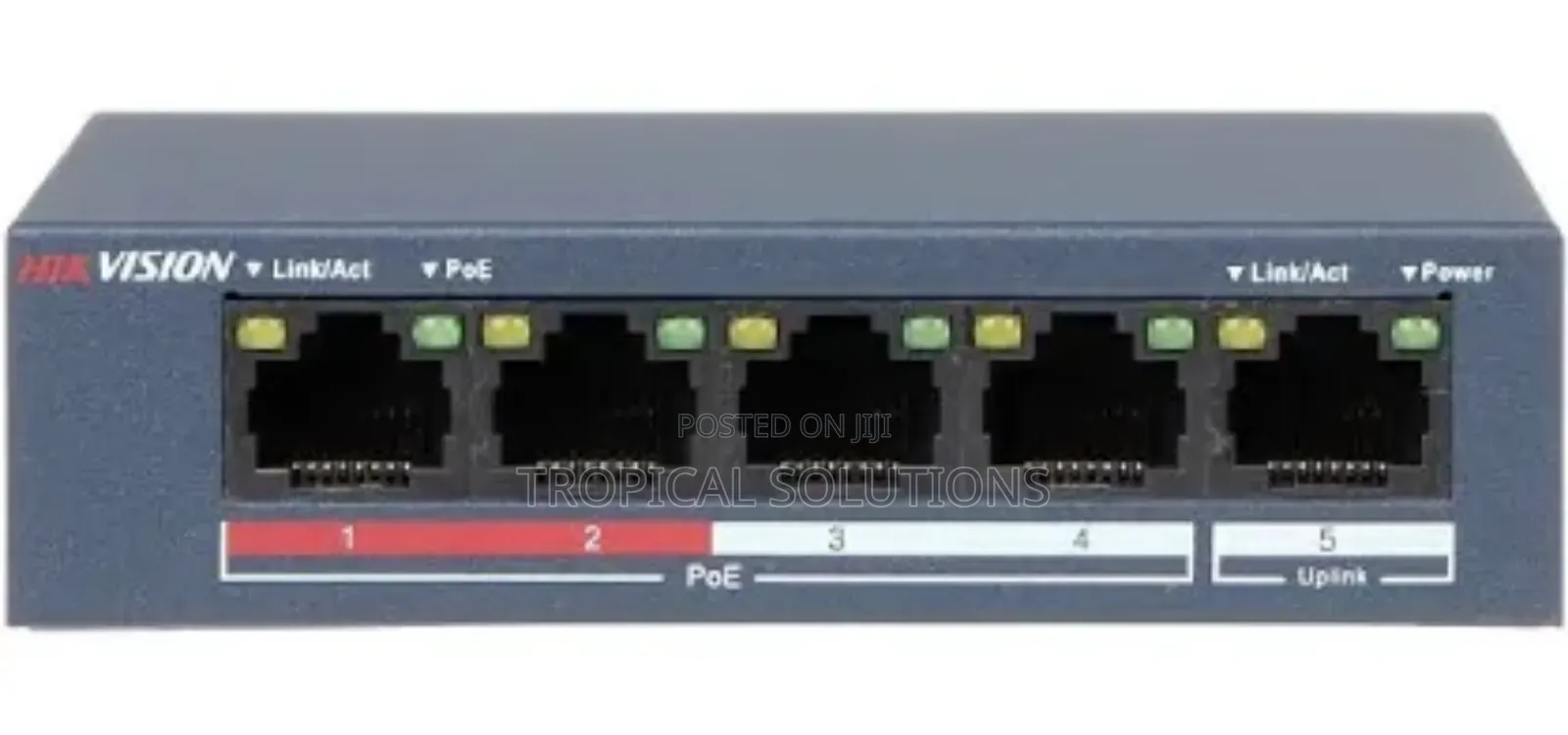 Hikvision 4 Port Ds-3e0105p-E/M Poe Switch