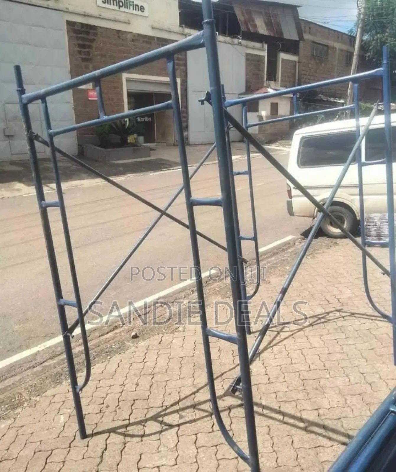 Scaffolding Ladder Metallic