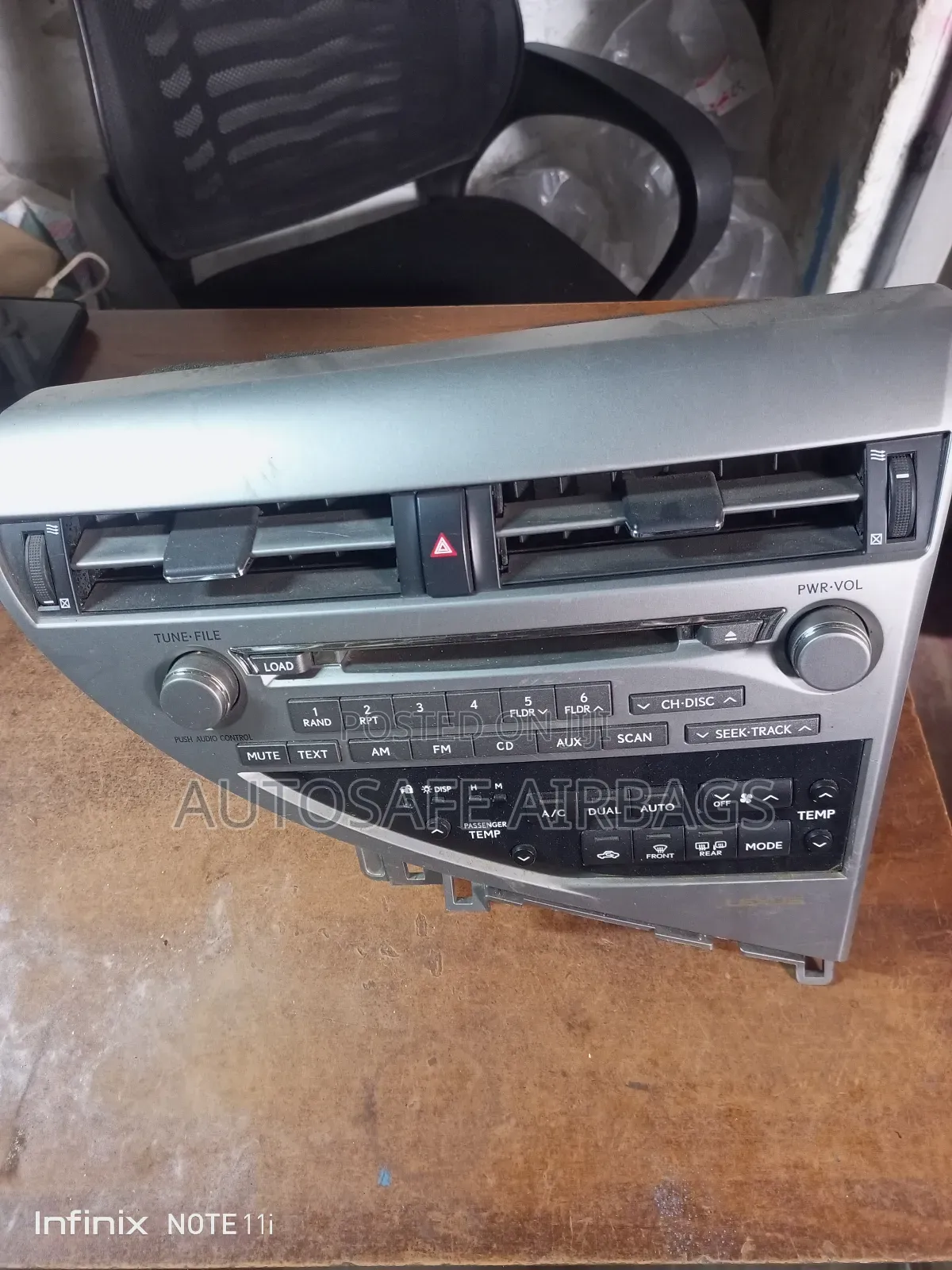 Lexus / Harrier Rx 450h Ac Control and Radio