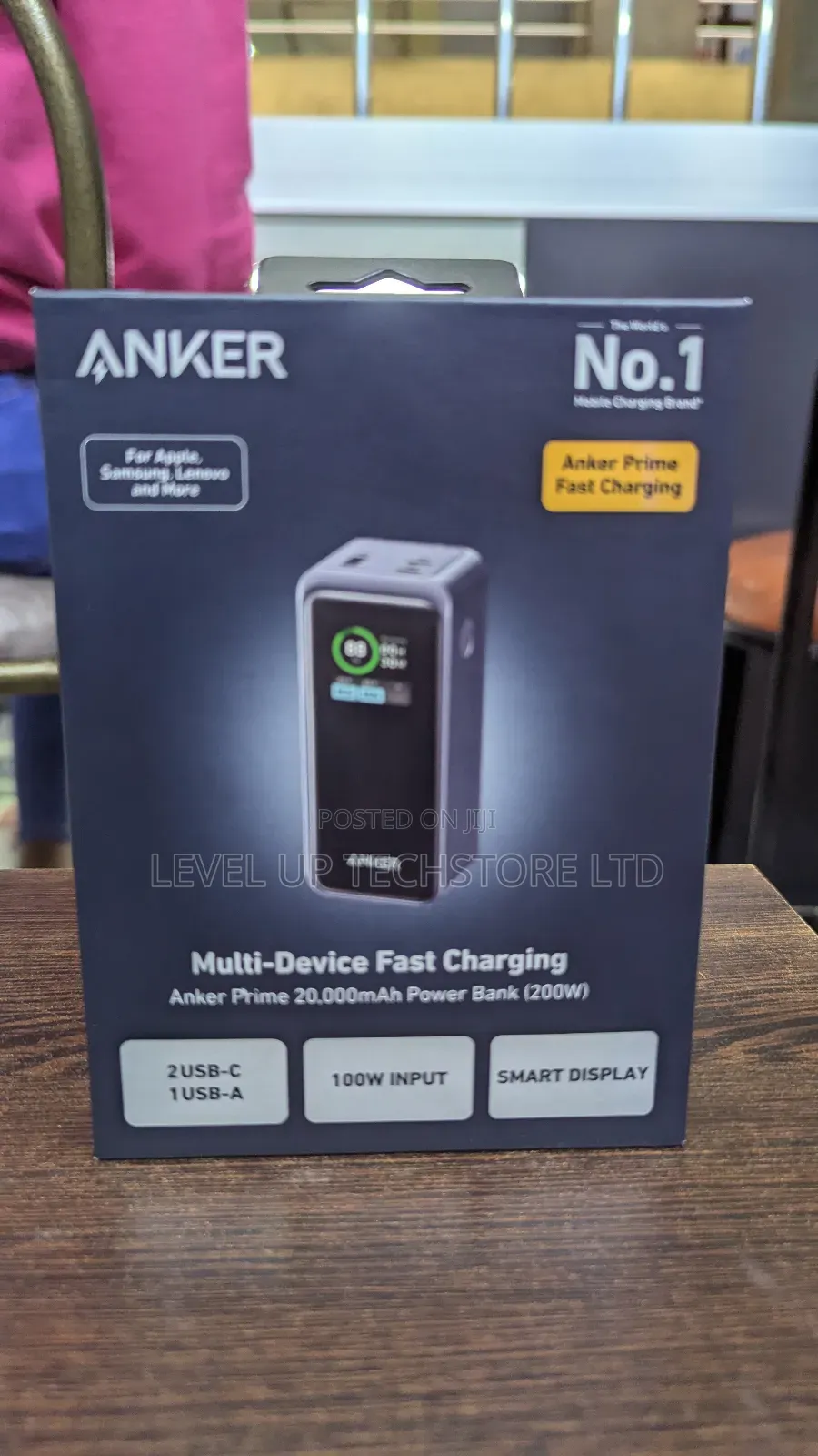 Anker Prime 100w Usb C Charger With Anker Prime 200w Power Bank