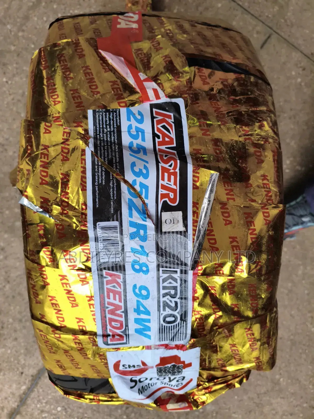 255/35r18 Kenda Tires