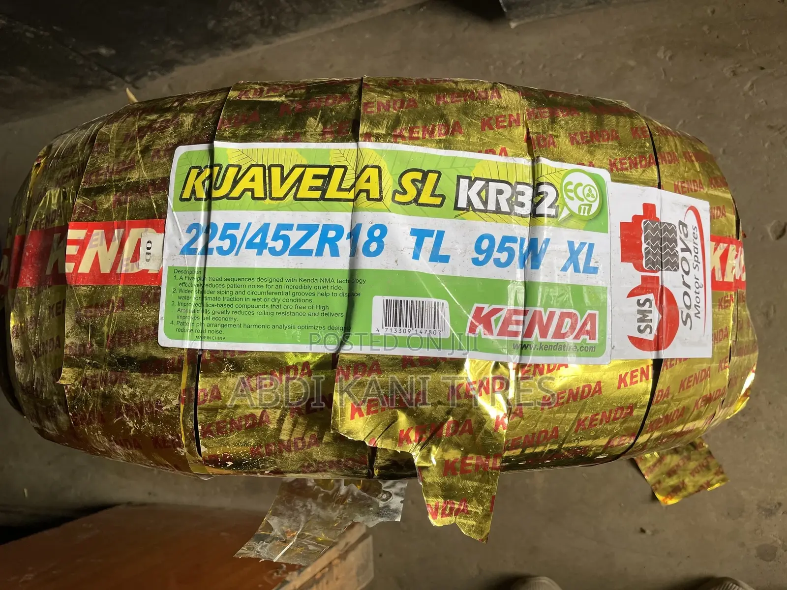 225/45r18 Kenda Tyres Kr32