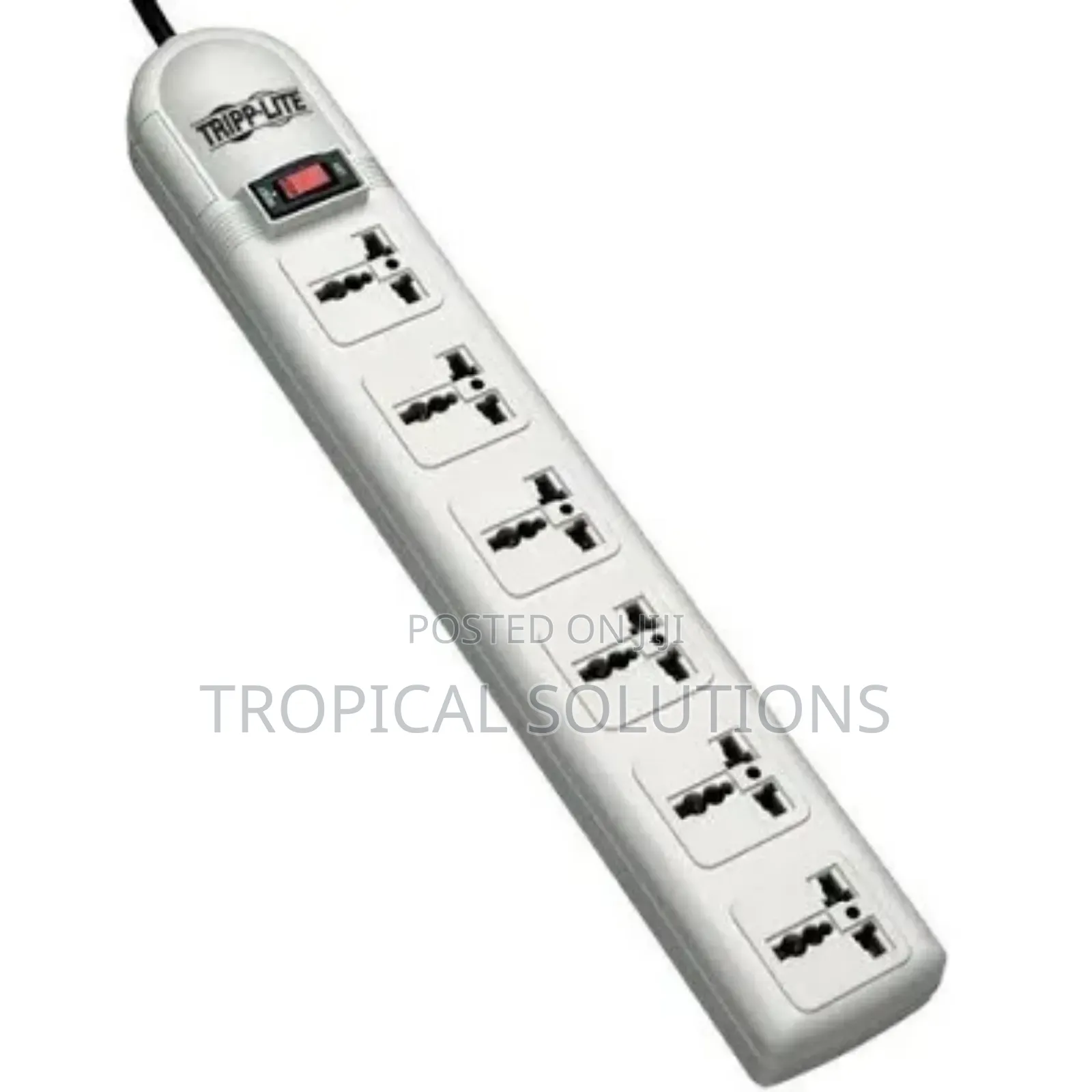 Tripplite 230v 6- Universal Outlet Surge Protector 1.8m Cord