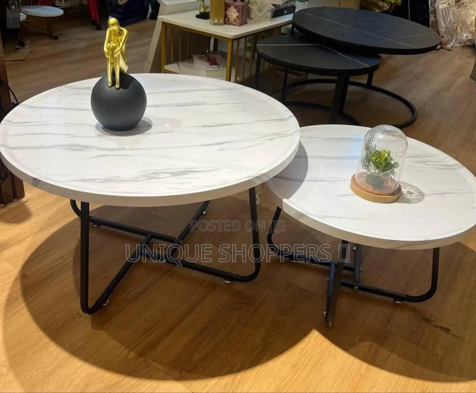 2 in 1 Minimalist Nesting Table 
Non Breakable Wooden Material