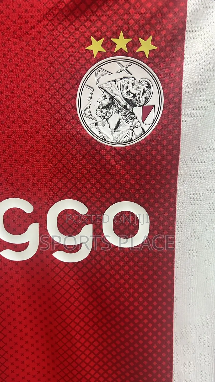 Ajax Football Jersey Home 25 26 Season Player Version
