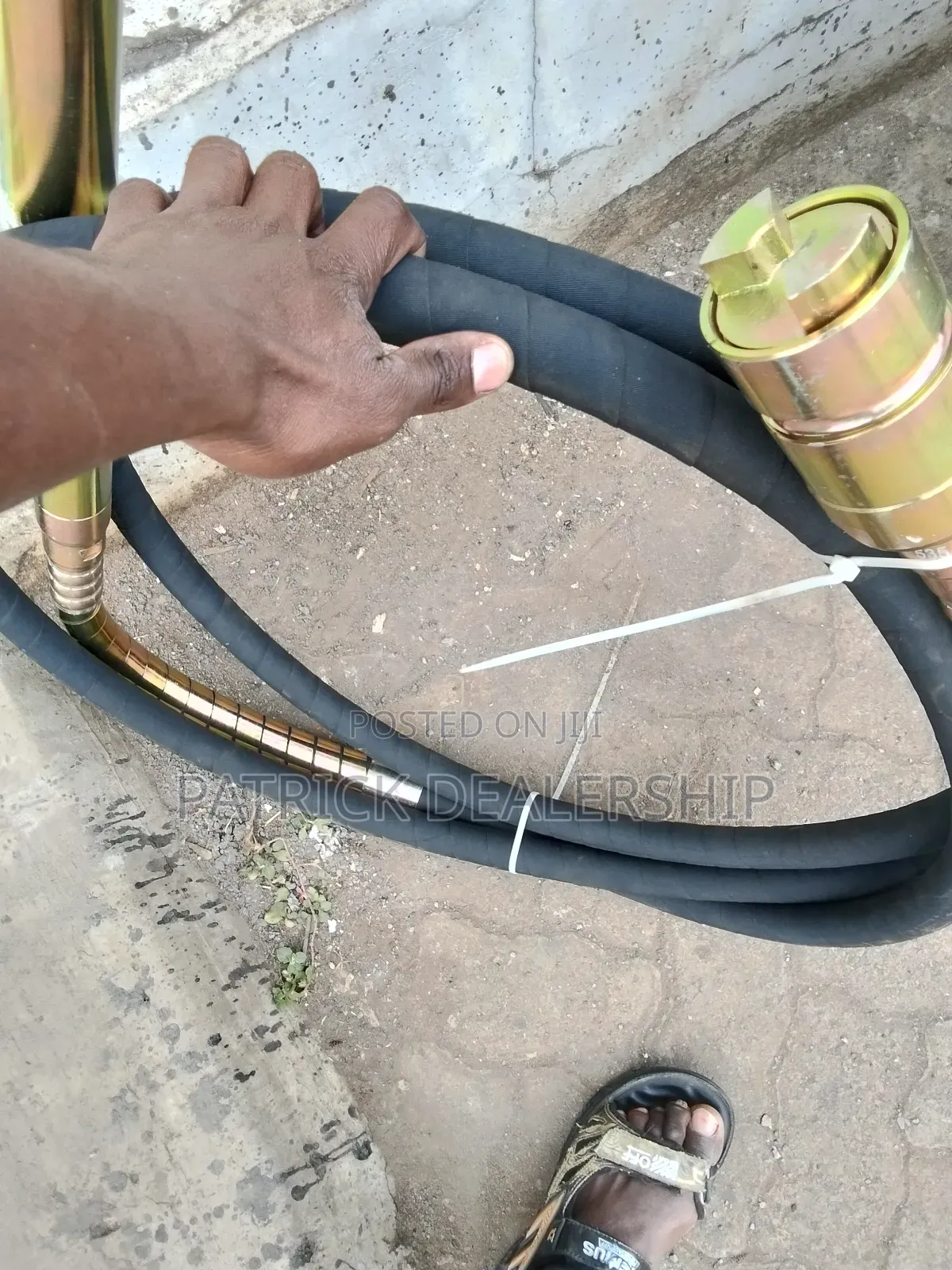 Vibrator Poker Shaft