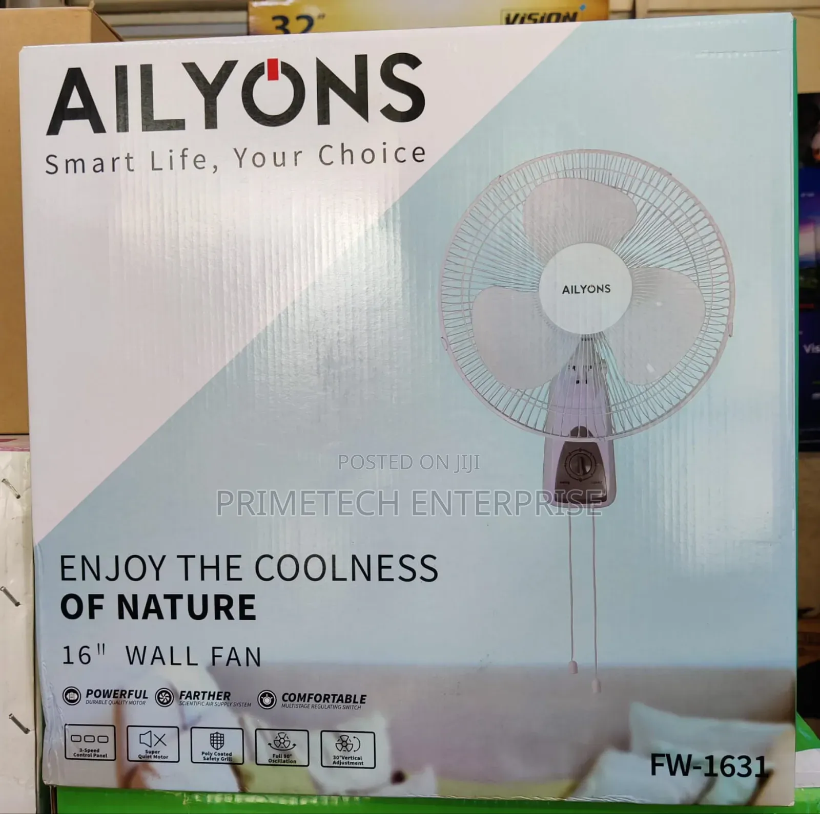 Ailyons Wall Fan 16" Inches