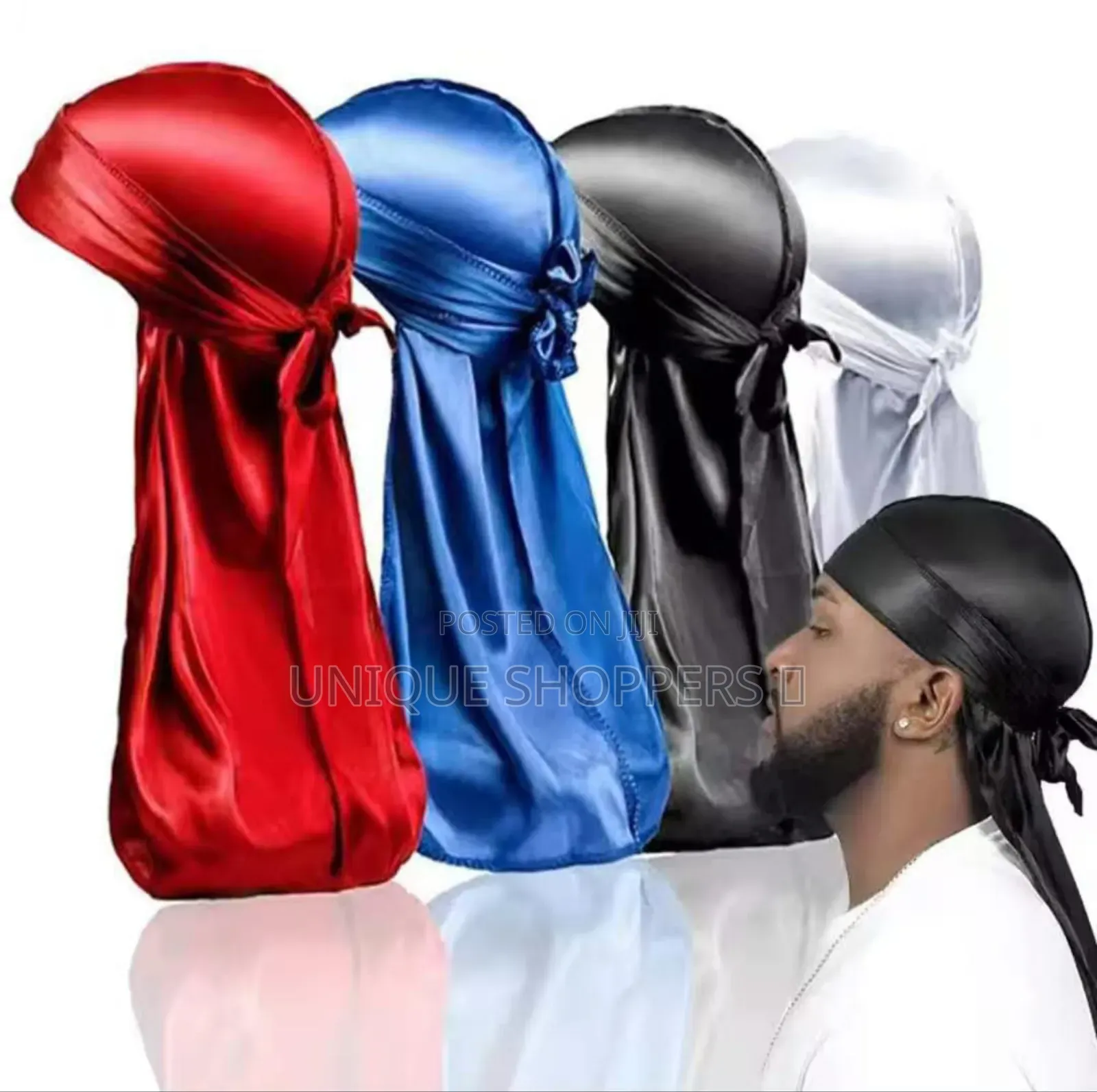Unisex Baddies Durags*
Style: Beanie, Imitation Silk Pirate Hat