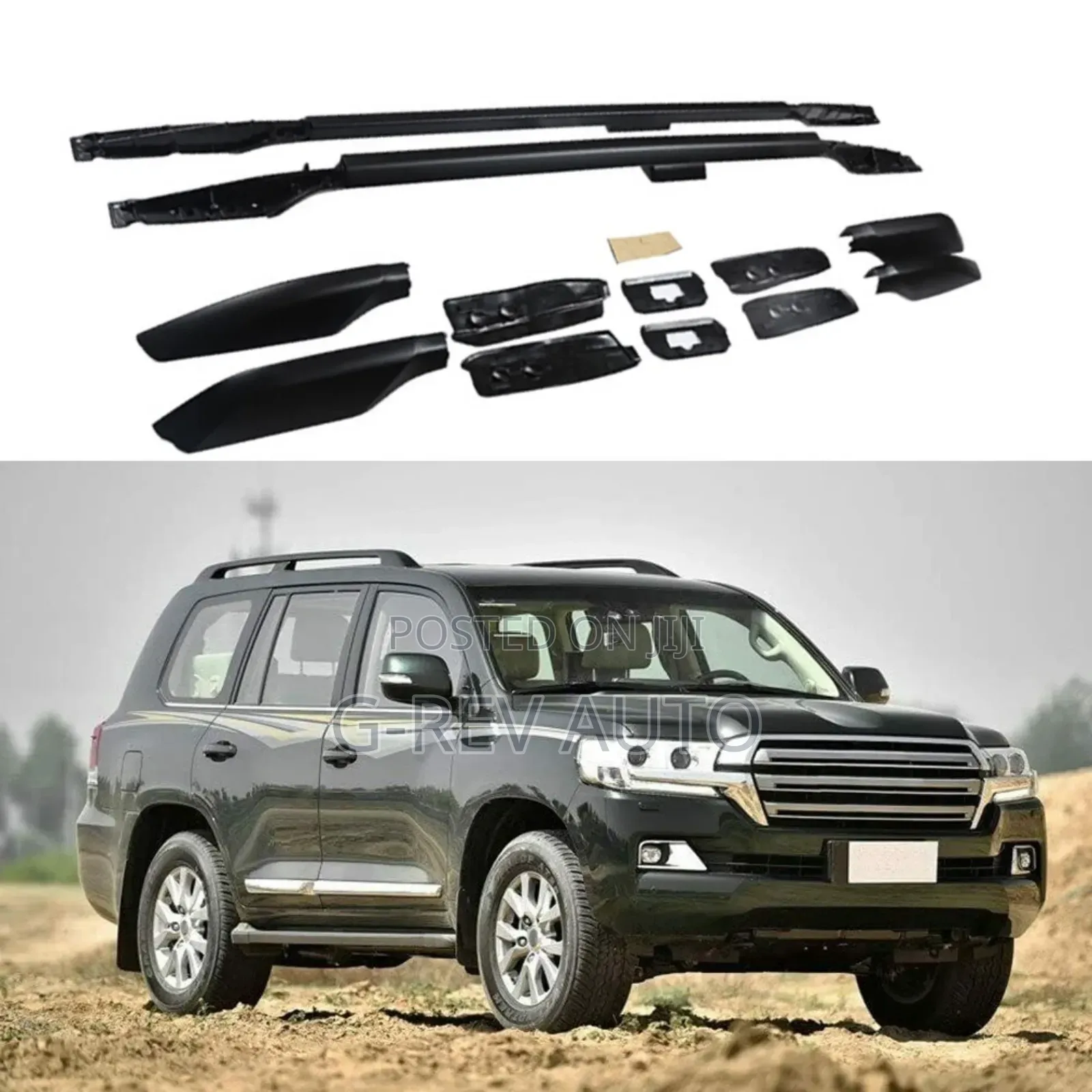 Original Land Cruiser 200 Series Roof Rails.