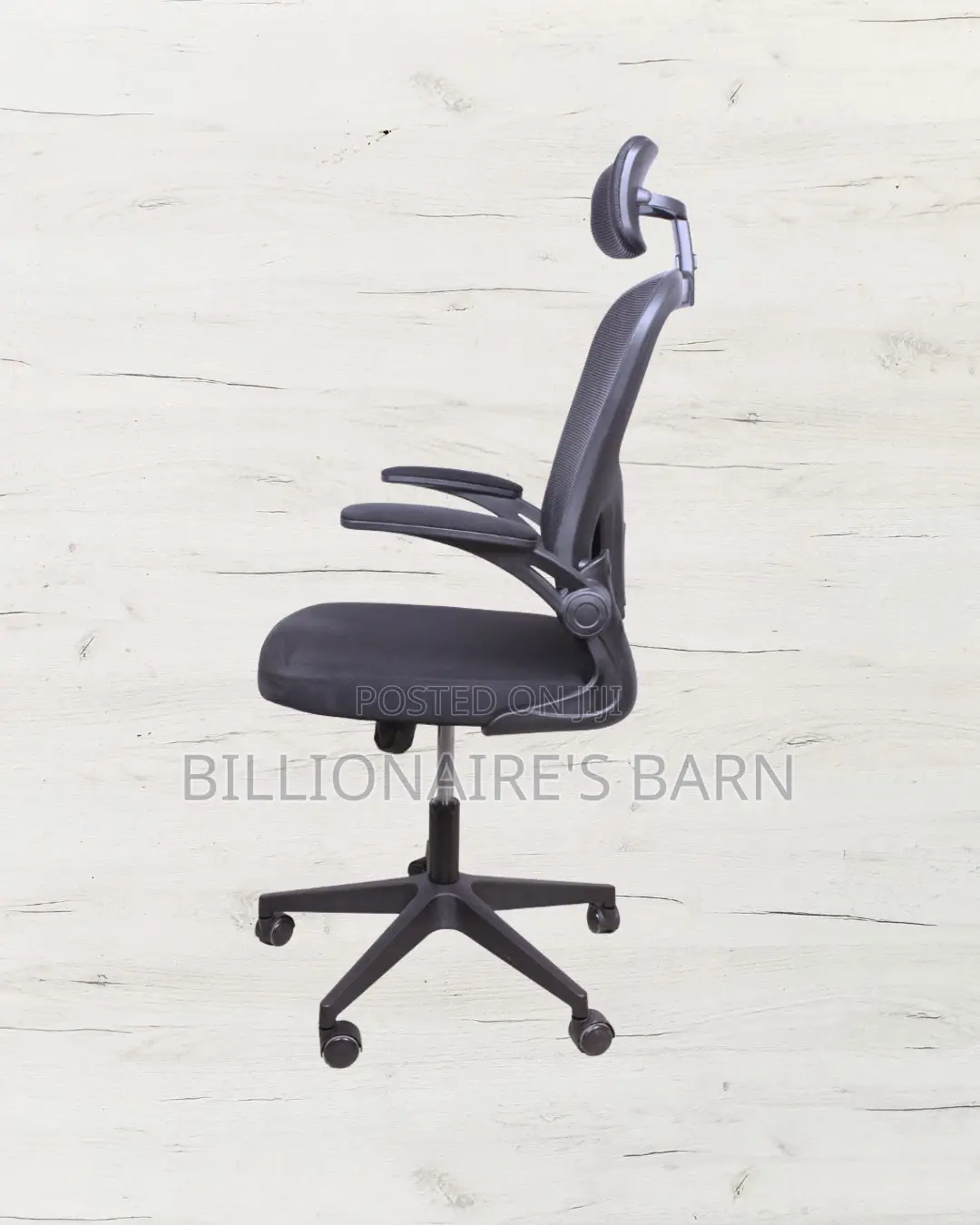 Comfy Grey Ergonomic Office Chair | Lumbar Support
