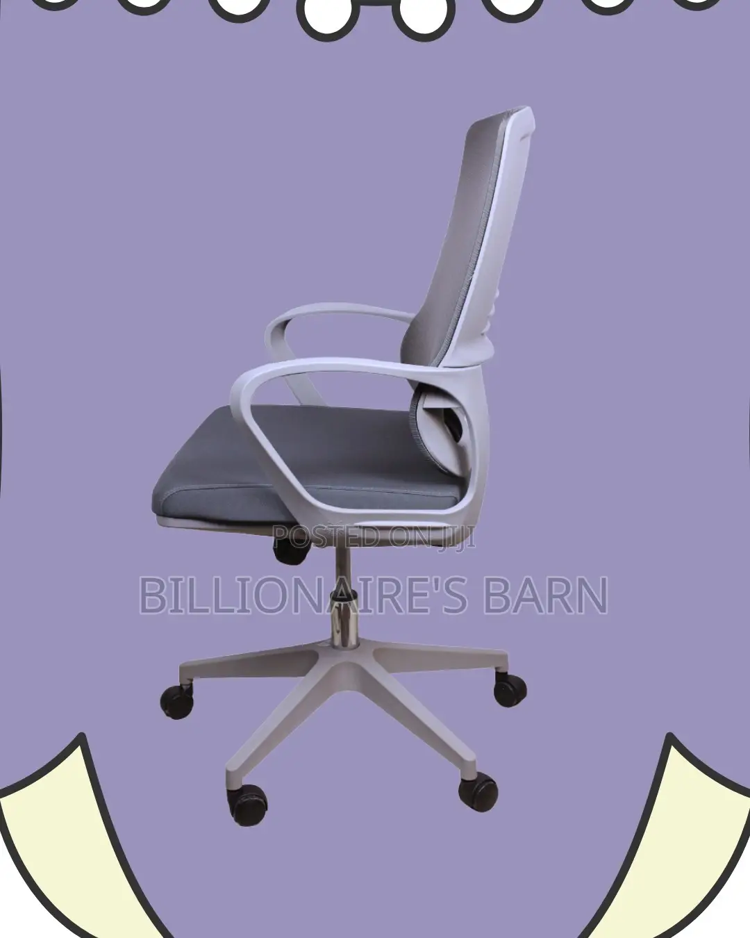 Grey Ergonomic Mesh Office Chair (Executive) — Hot Deal
