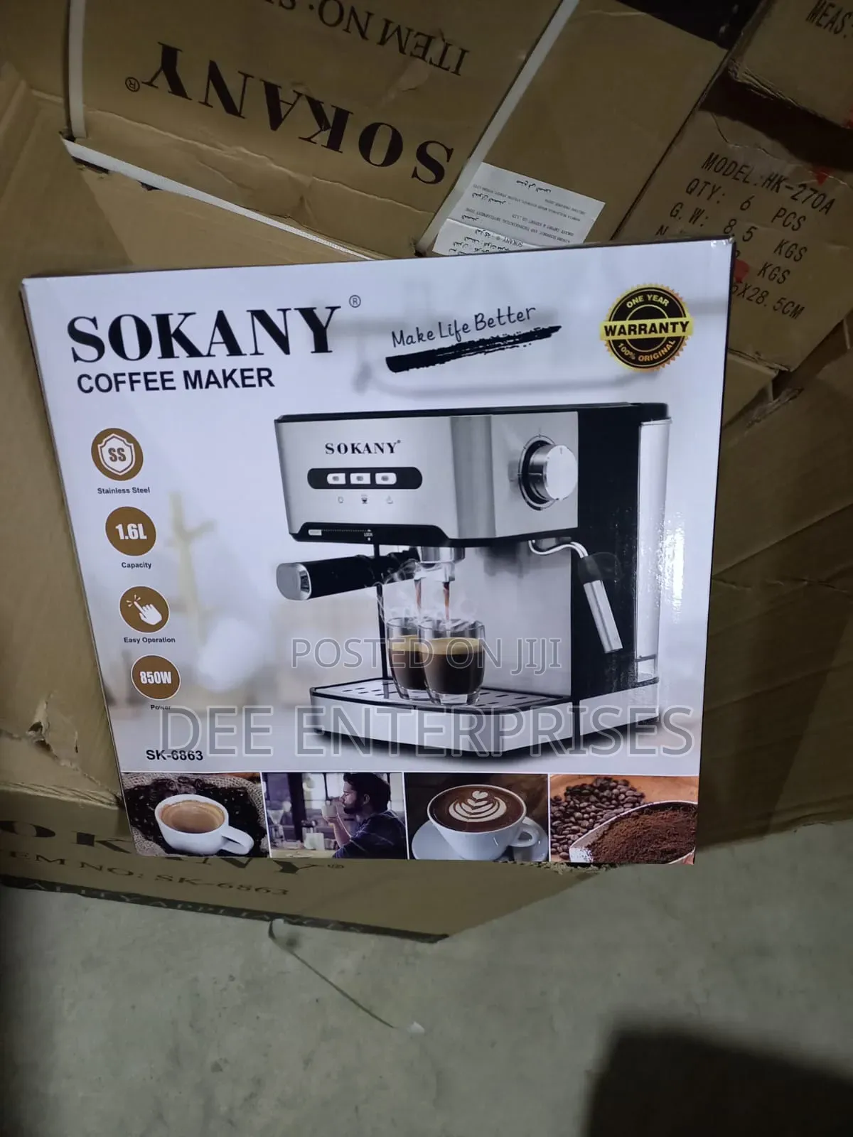 Sokany Commercial Coffee Maker
