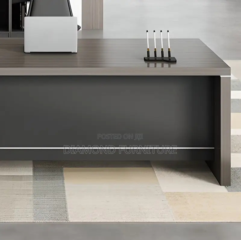Office Furniture; Modern 180cm Executive Office Desk With Sleek Finish