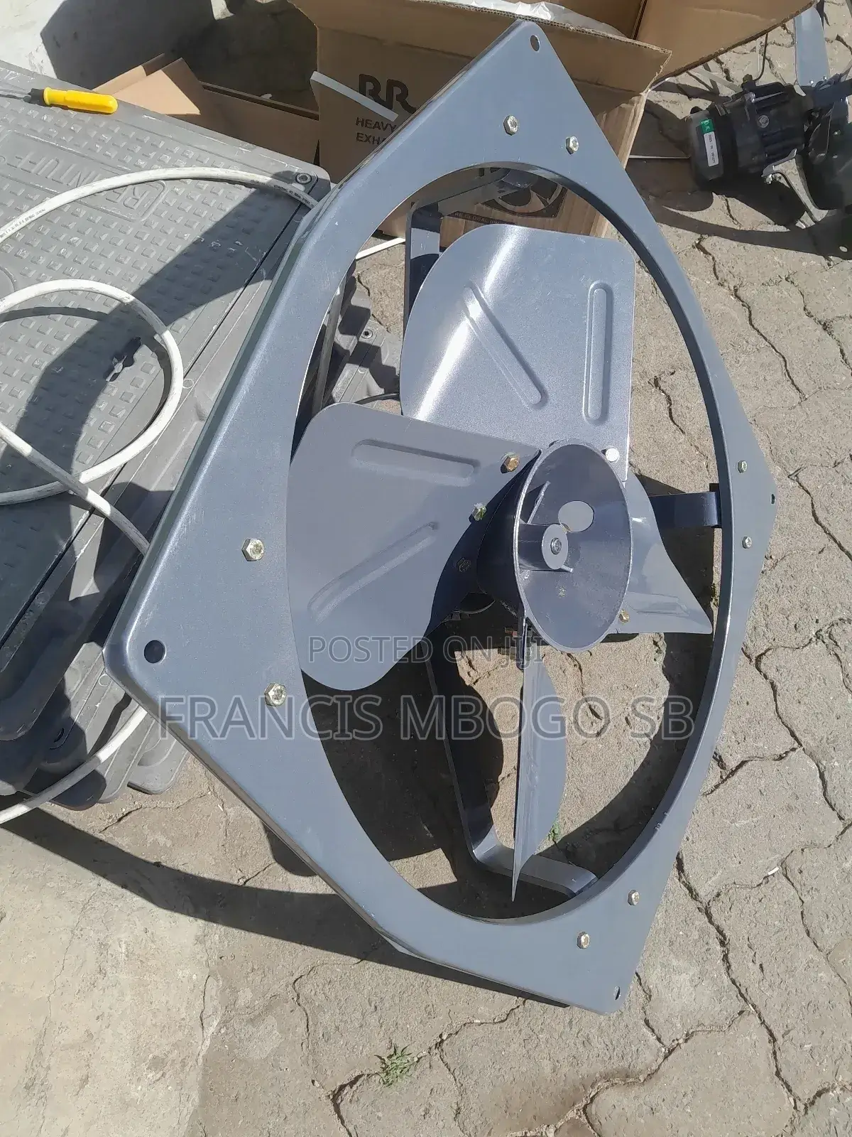 Electric Powered Exhaust Fan