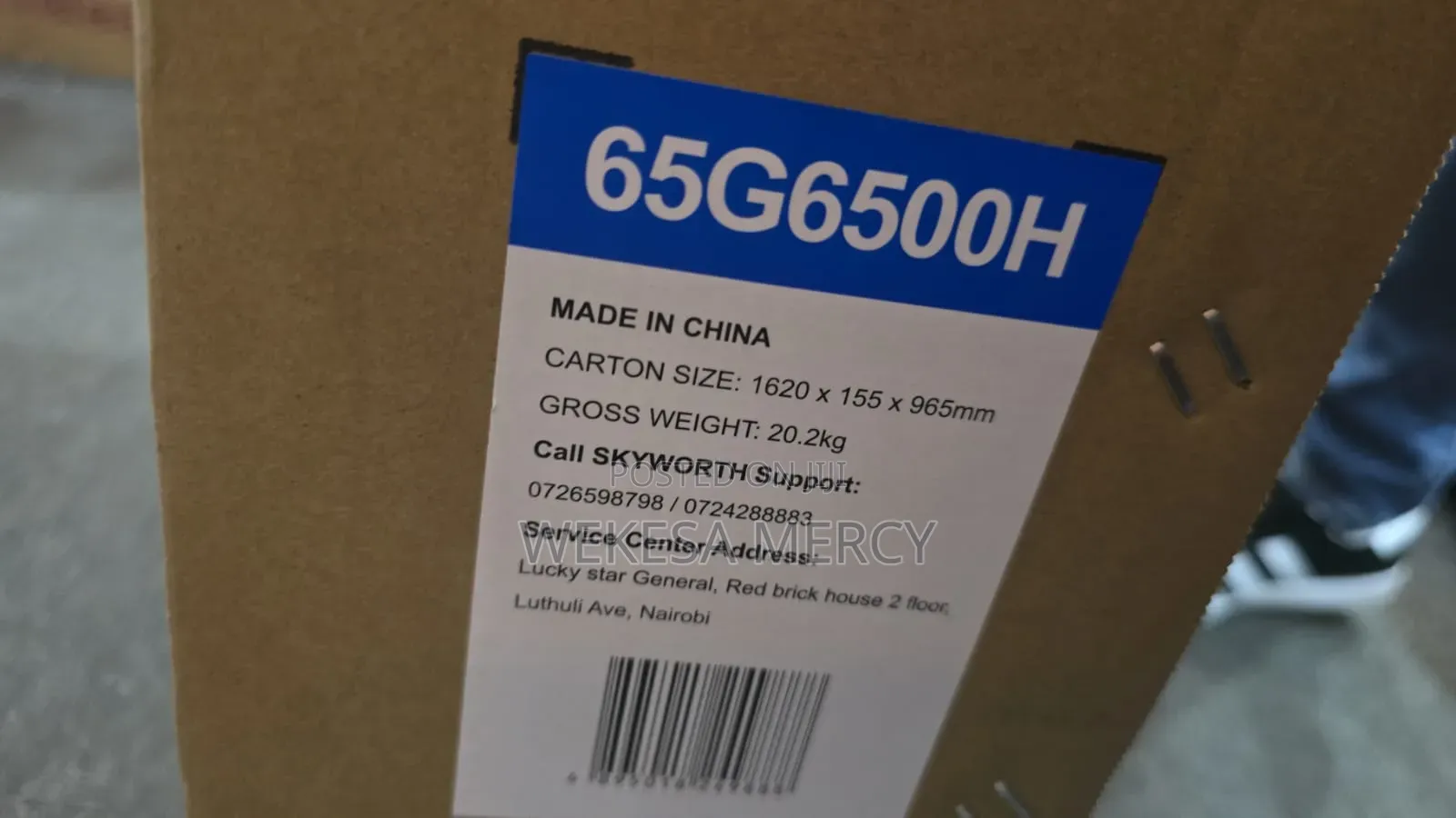 Skyworth 65g6500h 65 Inch Uhd Google Tv