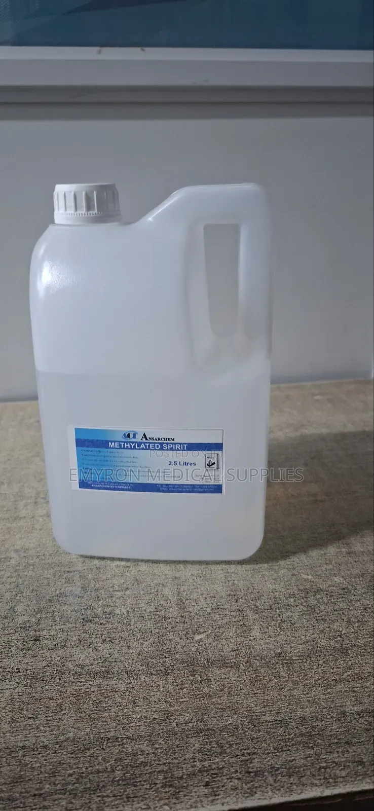 Methylated Spirit 2.5 Litres