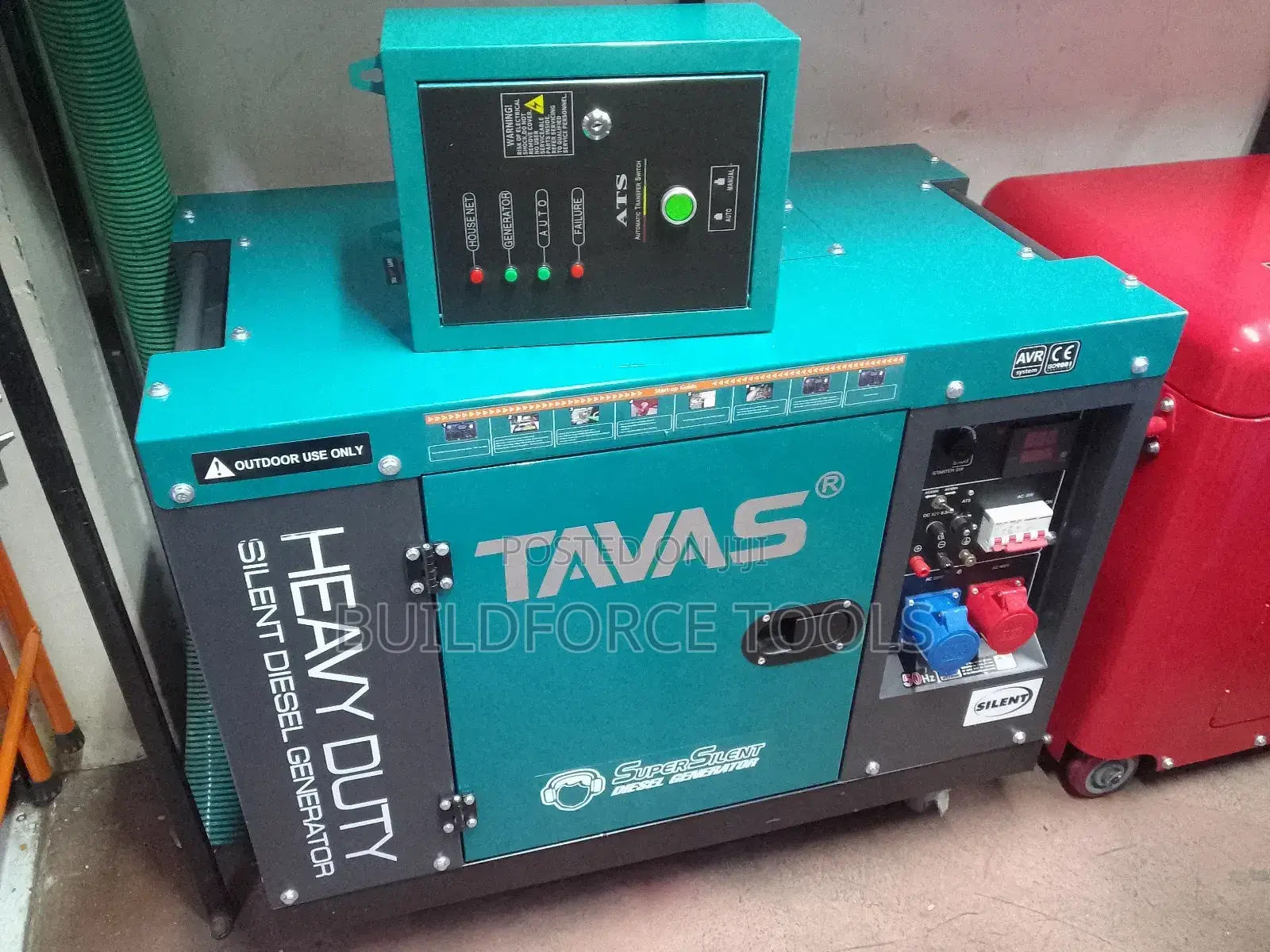 15kva Hybrid Super Silent Diesel Generator
