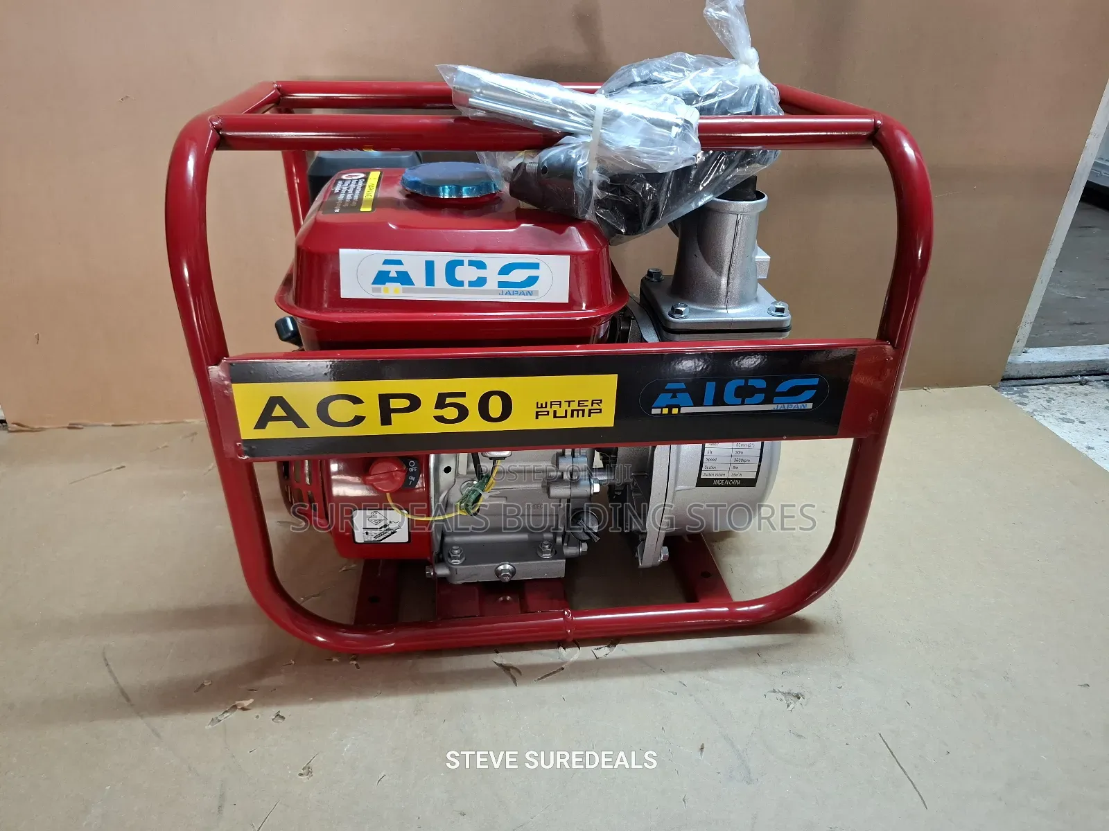 Petrol Water Pump 2 Inches in-Let/Out-Let Diameter