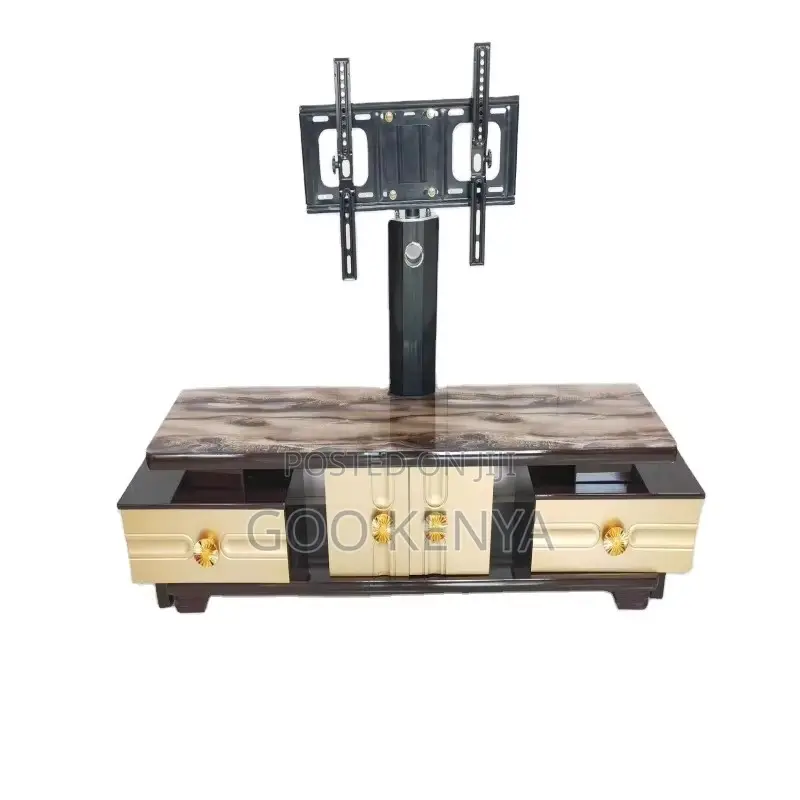 Home Tv Cabinet; Home Tv Stand Mount With Glass Top Storage Drawers