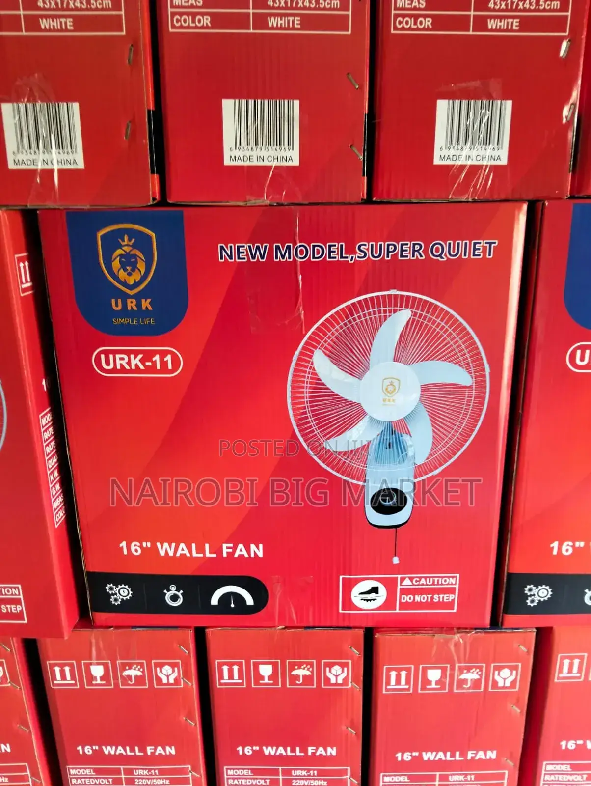 Urk 16 Inches  Standing Wall Fan