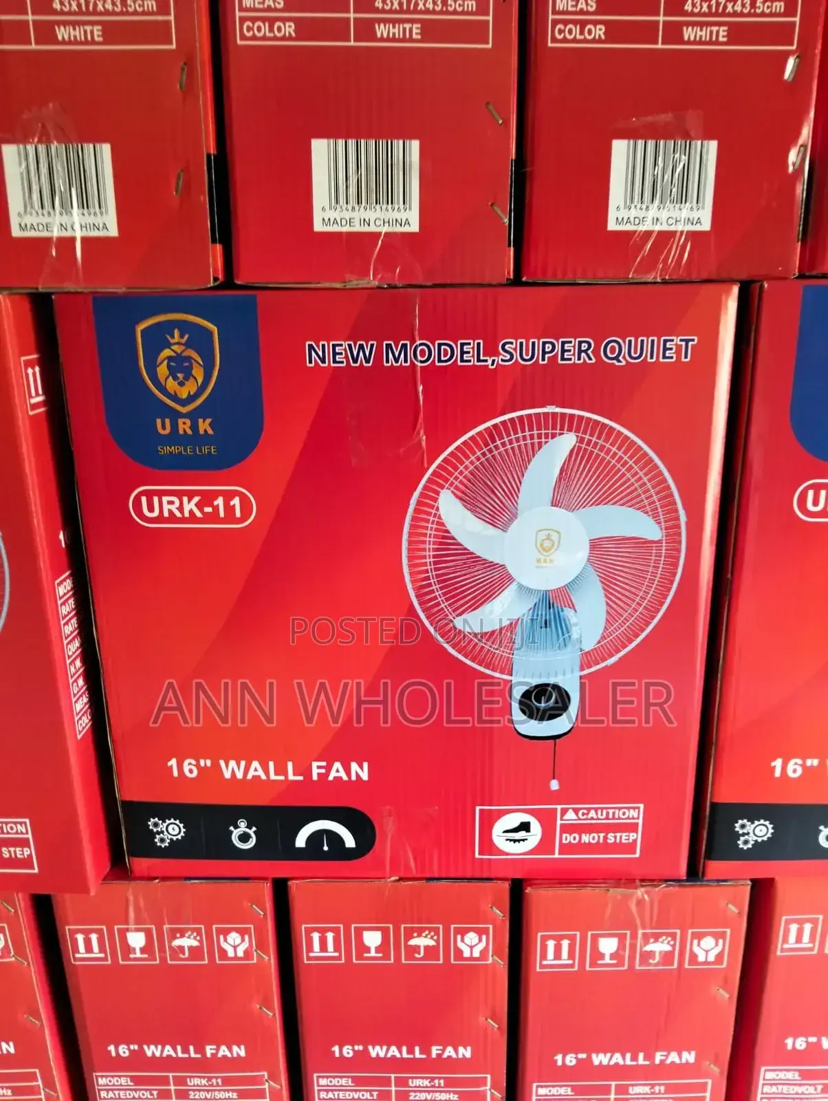 Urk 16 Inches  Standing Wall Fan