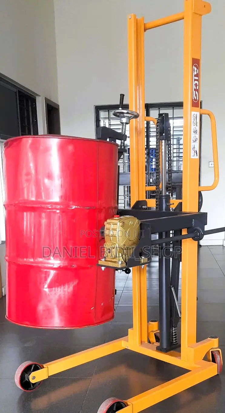 Ads500-1.6m Aico Japan Manual Drum Stacker Height 1.6m Capacity 500kgs