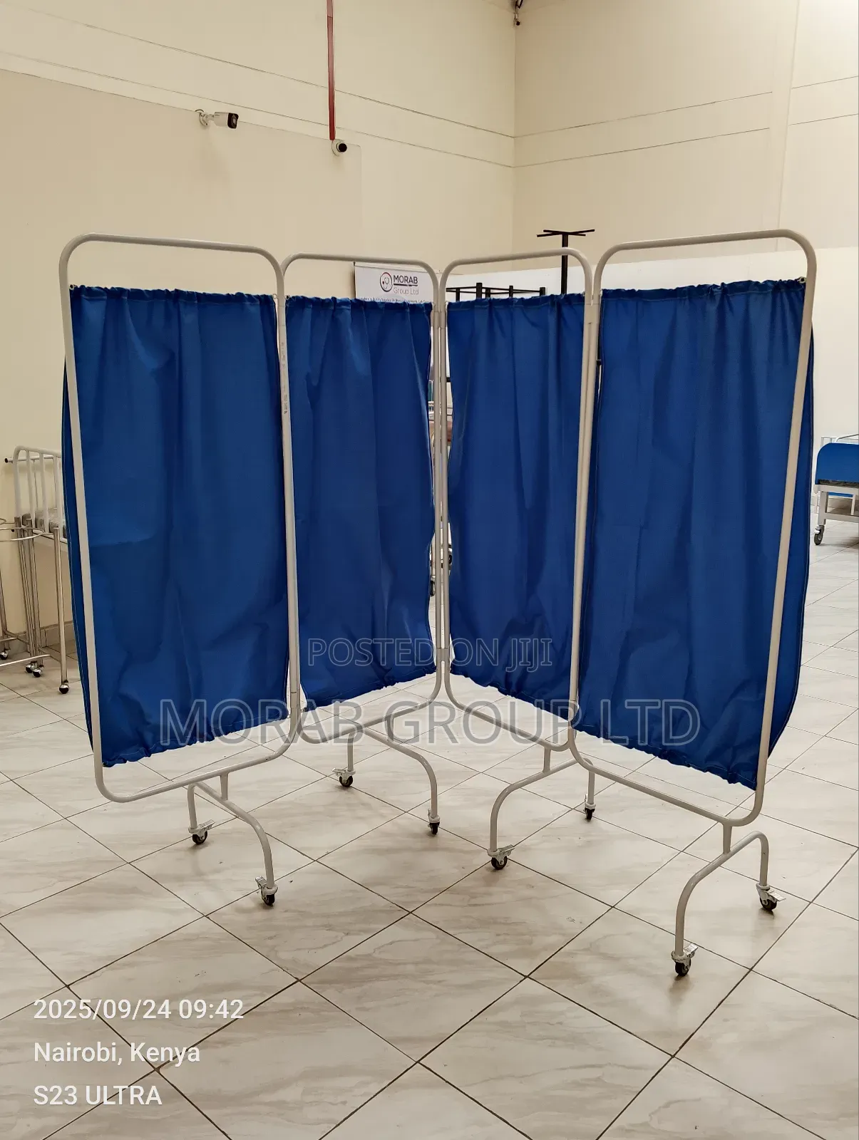 Ward Screens (4 Fold Mild Steeel)