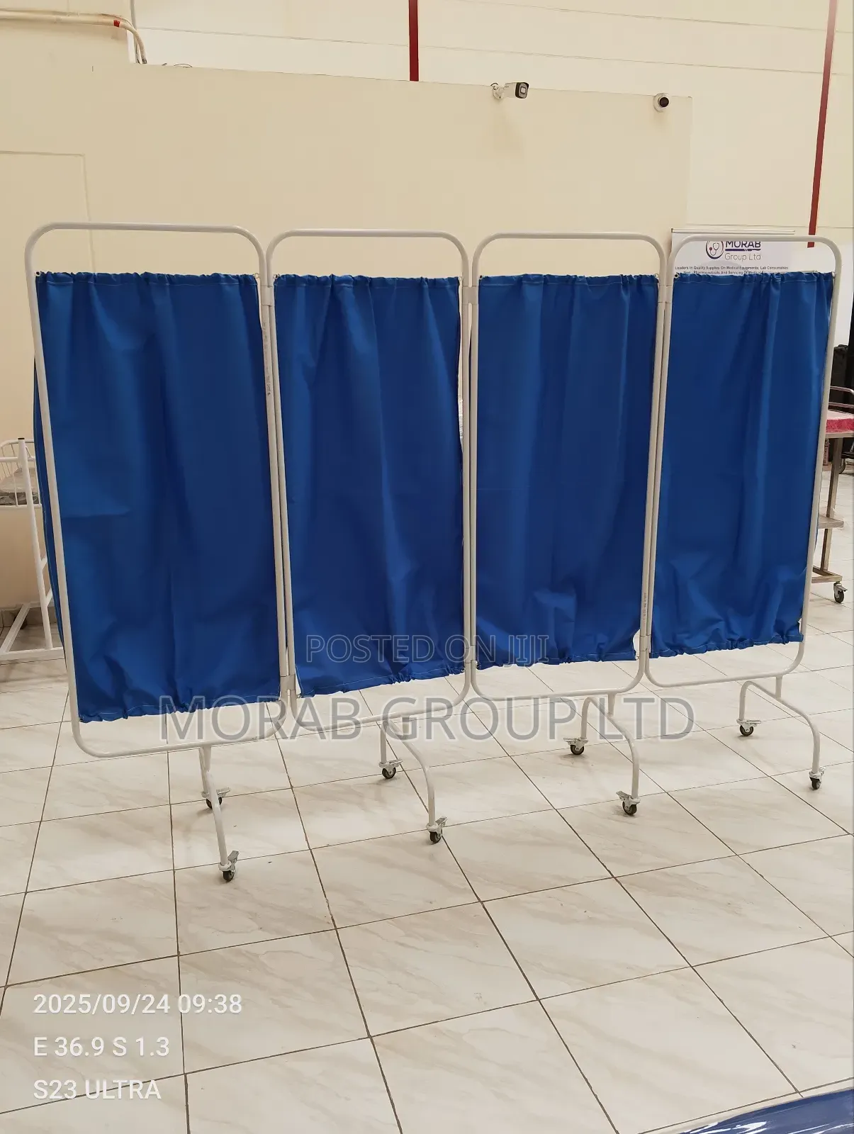 Ward Screens (4 Fold Mild Steeel)
