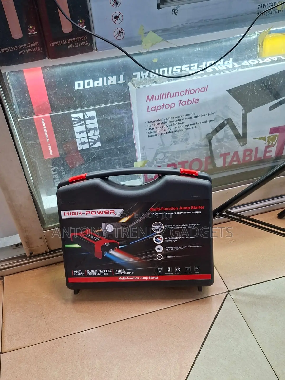 Multifunctional Car Jump Starter With Power Bank & Usb Output