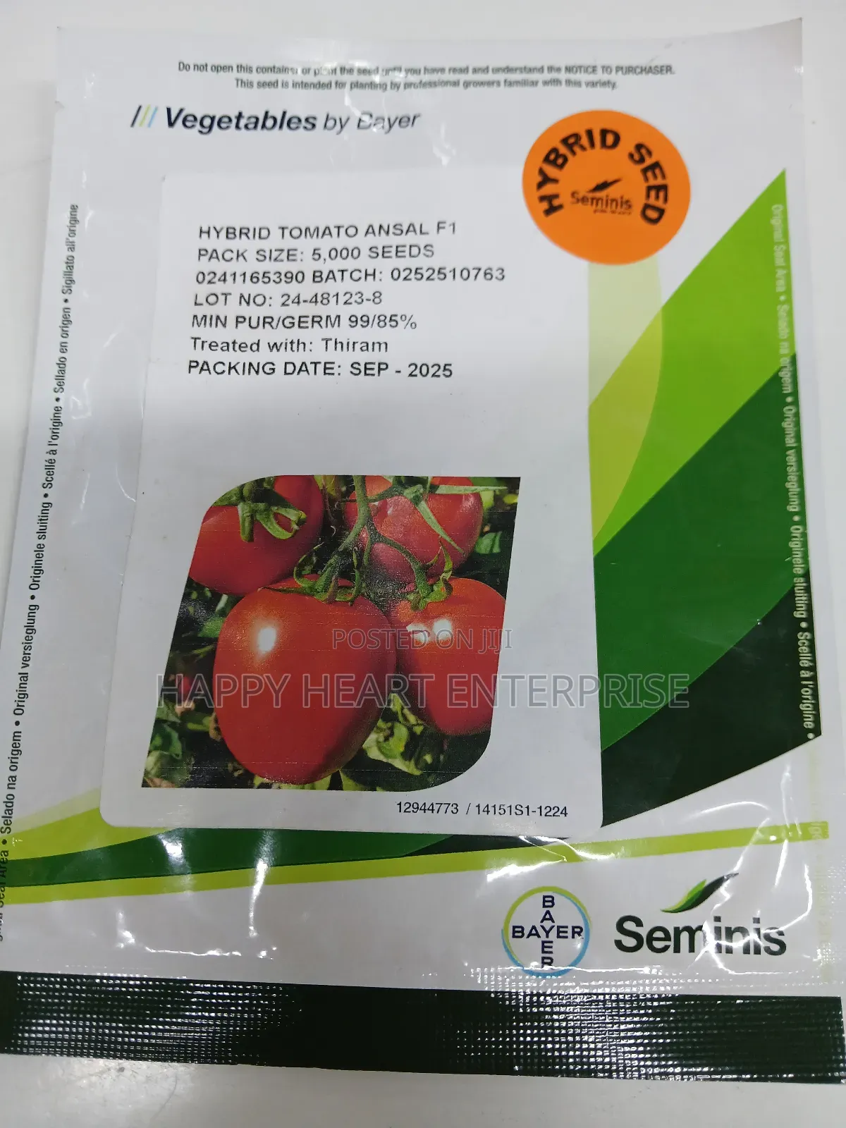 Ansal F1 Tomato 5000 Seeds