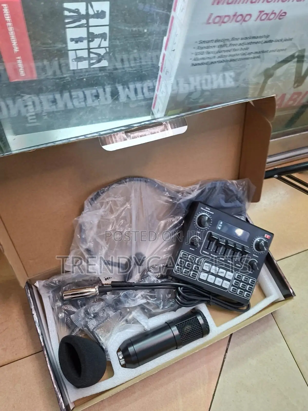 Bm800 Professional Mic and V9 Sound Card Set for Creators