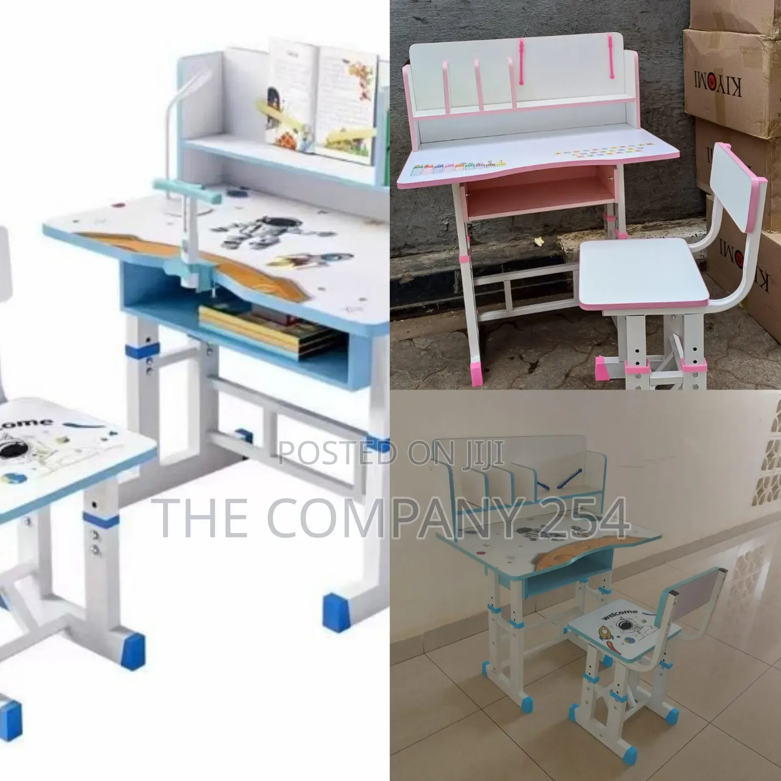Adjustable Metallic *Study Table* *Suitable For Ages 3 To 10 Yrs*