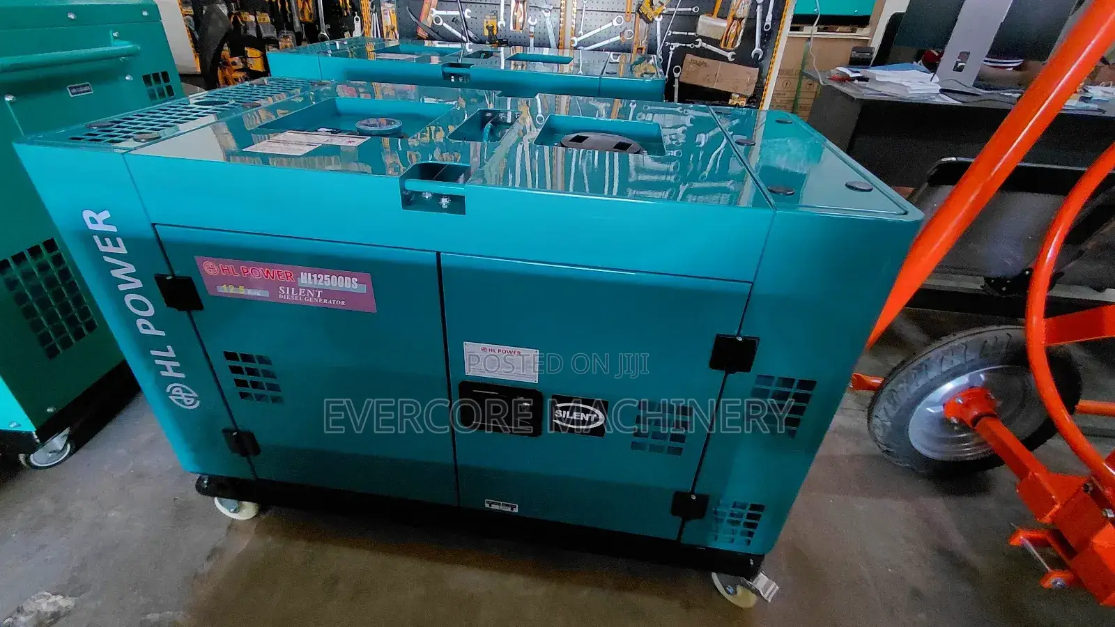 Hl Power Single/Three Phase 12.5kva Diesel Silent Generator .