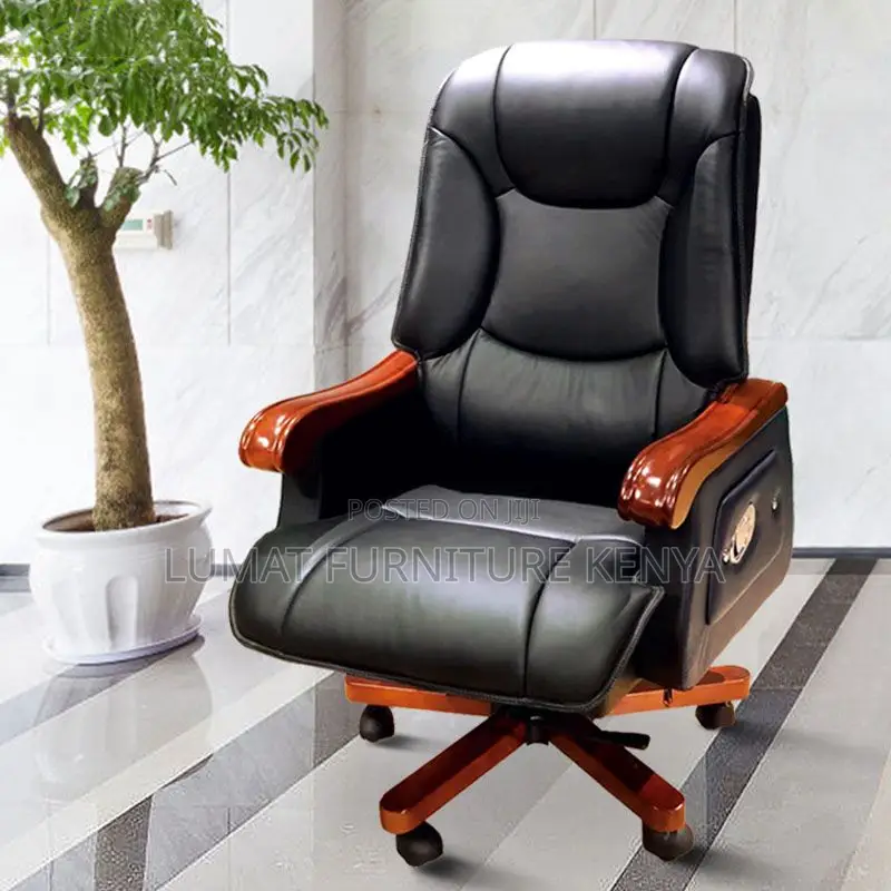 High Back Leather Director’S Chair