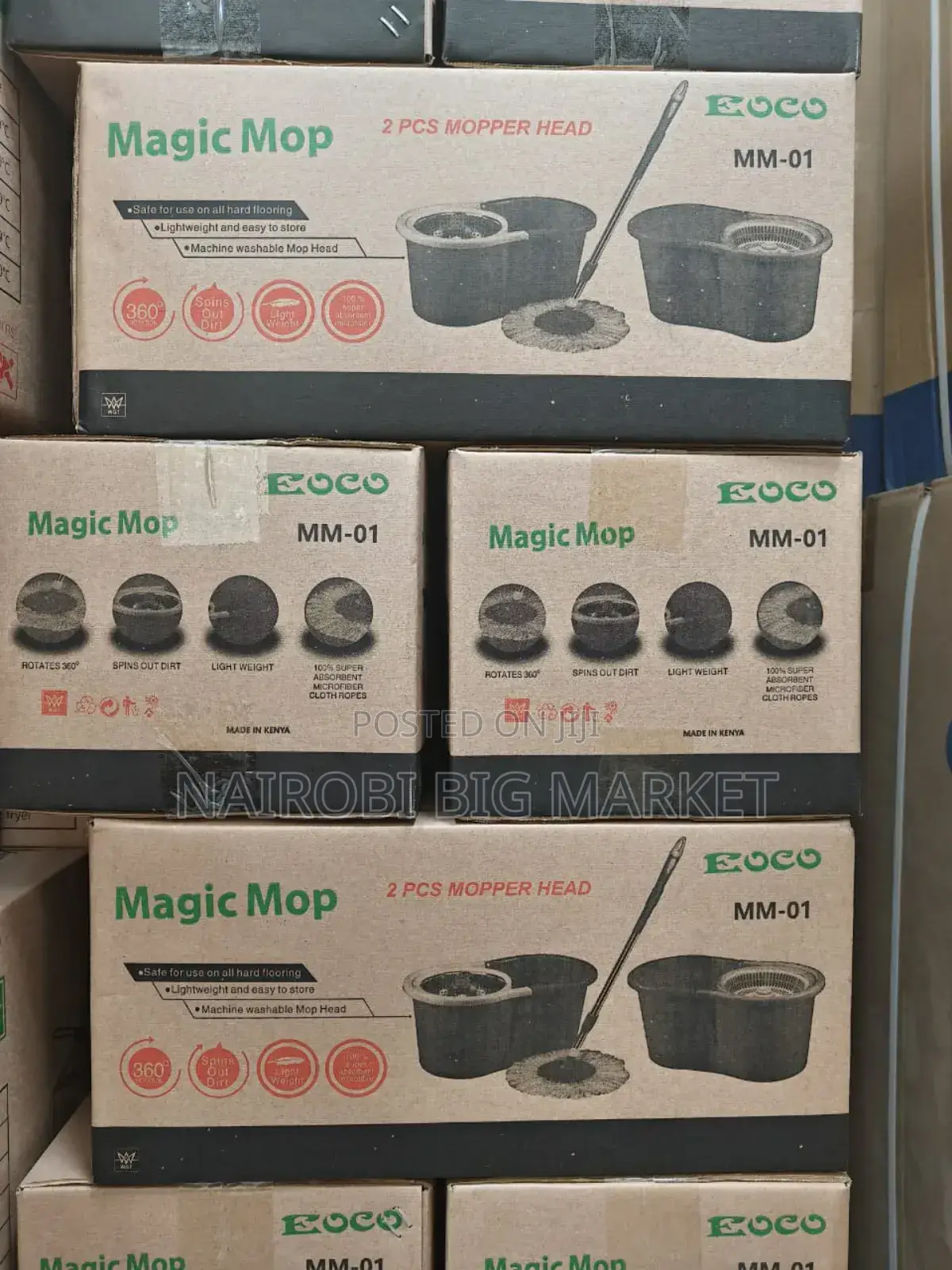 Ecco Spin Mop Mop