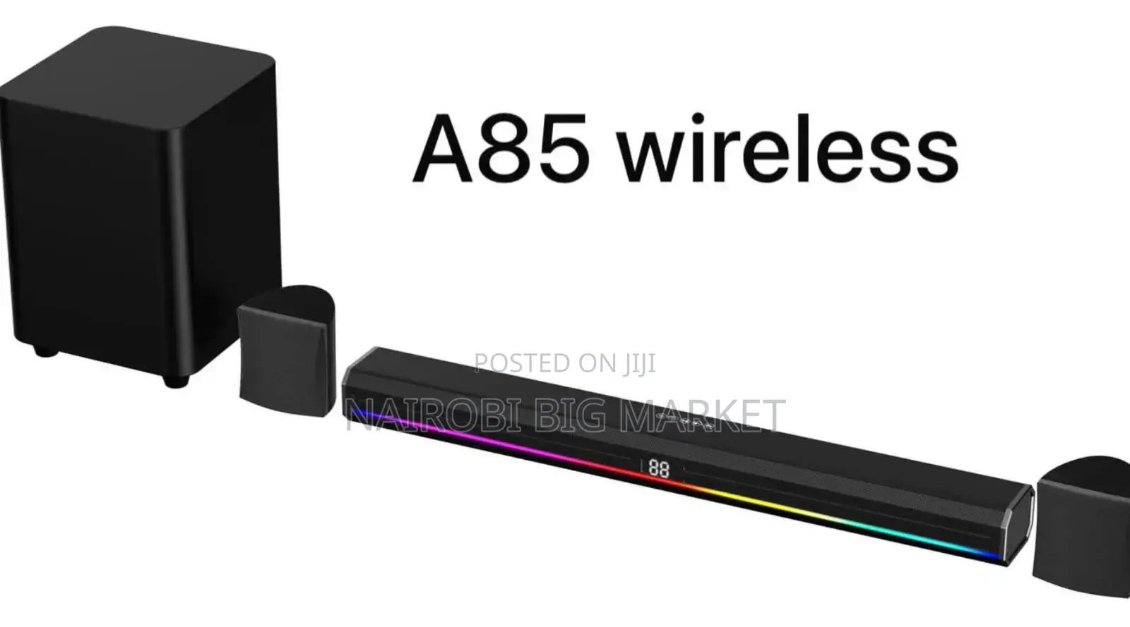 5.1 Ch Globalstar Soundbar A85 Wireless 170w @