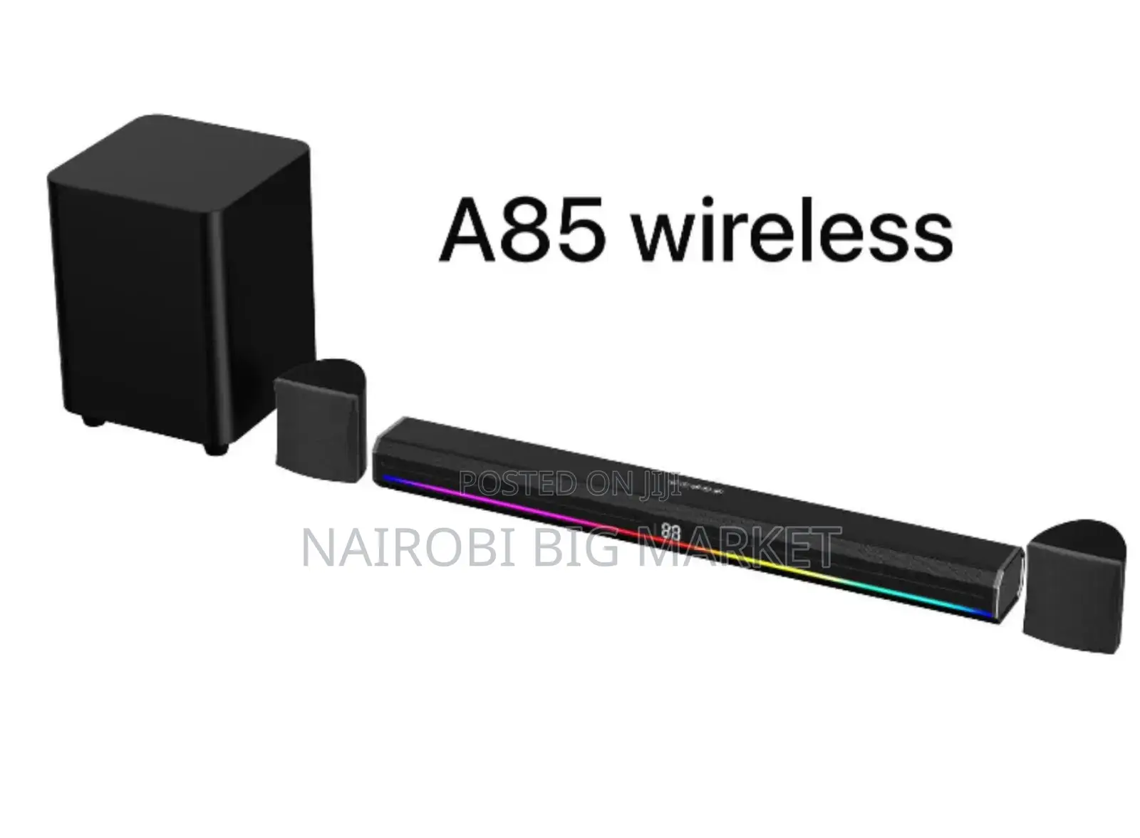 New Model 5.1 Ch Globalstar Soundbar A85 Wireless 170w @
